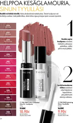 Oriflame-mainoslehti voimassa 24/06/2026 alkaen | Sivu: 24