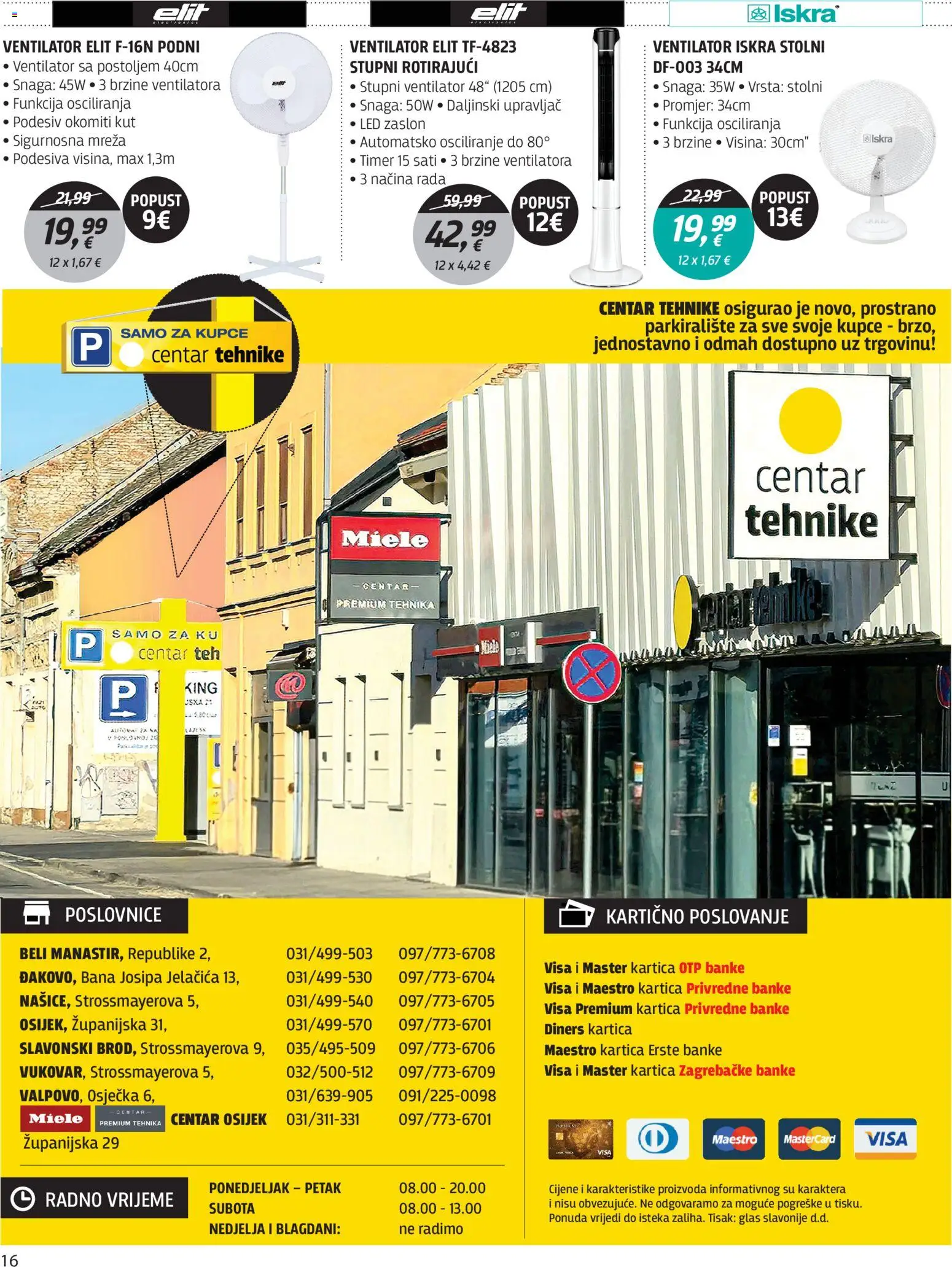Centar Tehnike katalog | vrijedi od 15.06.2026 | Stranica: 16 | Proizvodi: Ventilator