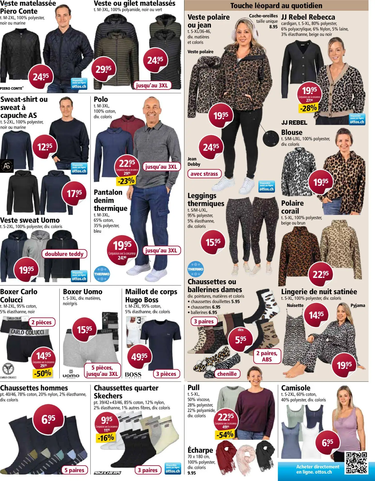 Otto's aktionen FR – gültig ab 06.10.2026 | Seite: 7 | Produkte: Leggings, Pyjama, Boxer, Sweatshirt