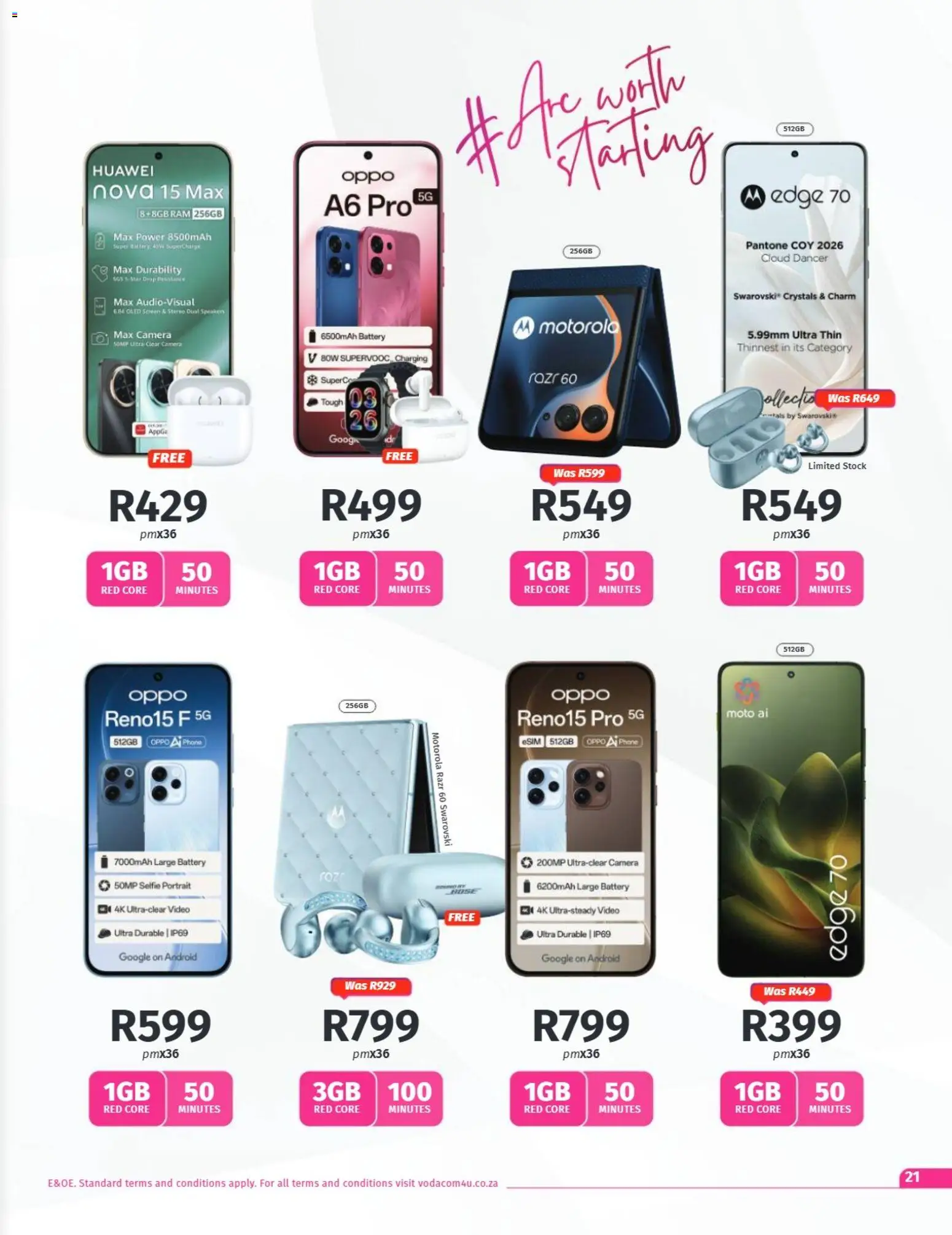 New Vodacom catalogue – valid from 07/07/2026 | Page: 21