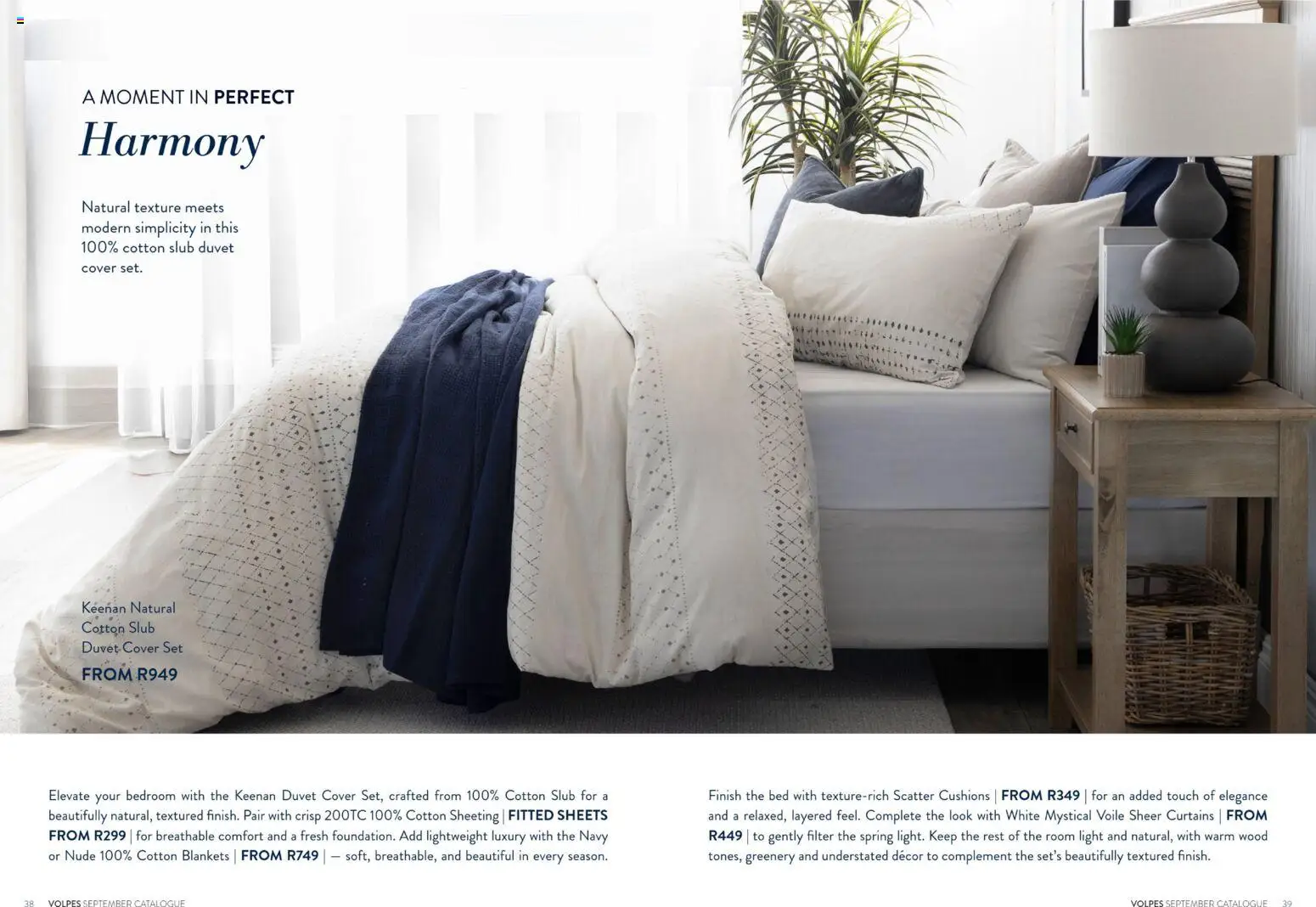 New Volpes catalogue – valid from 01/09/2026 | Page: 39 | Products: Cover, Duvet, Bed, Light