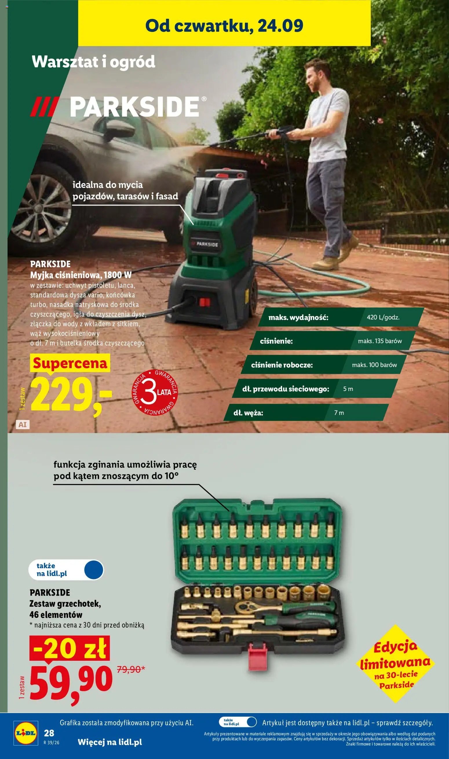 Lidl Polsko katalog od 21.09.2026 | Strana: 36 | Produkty: Parkside