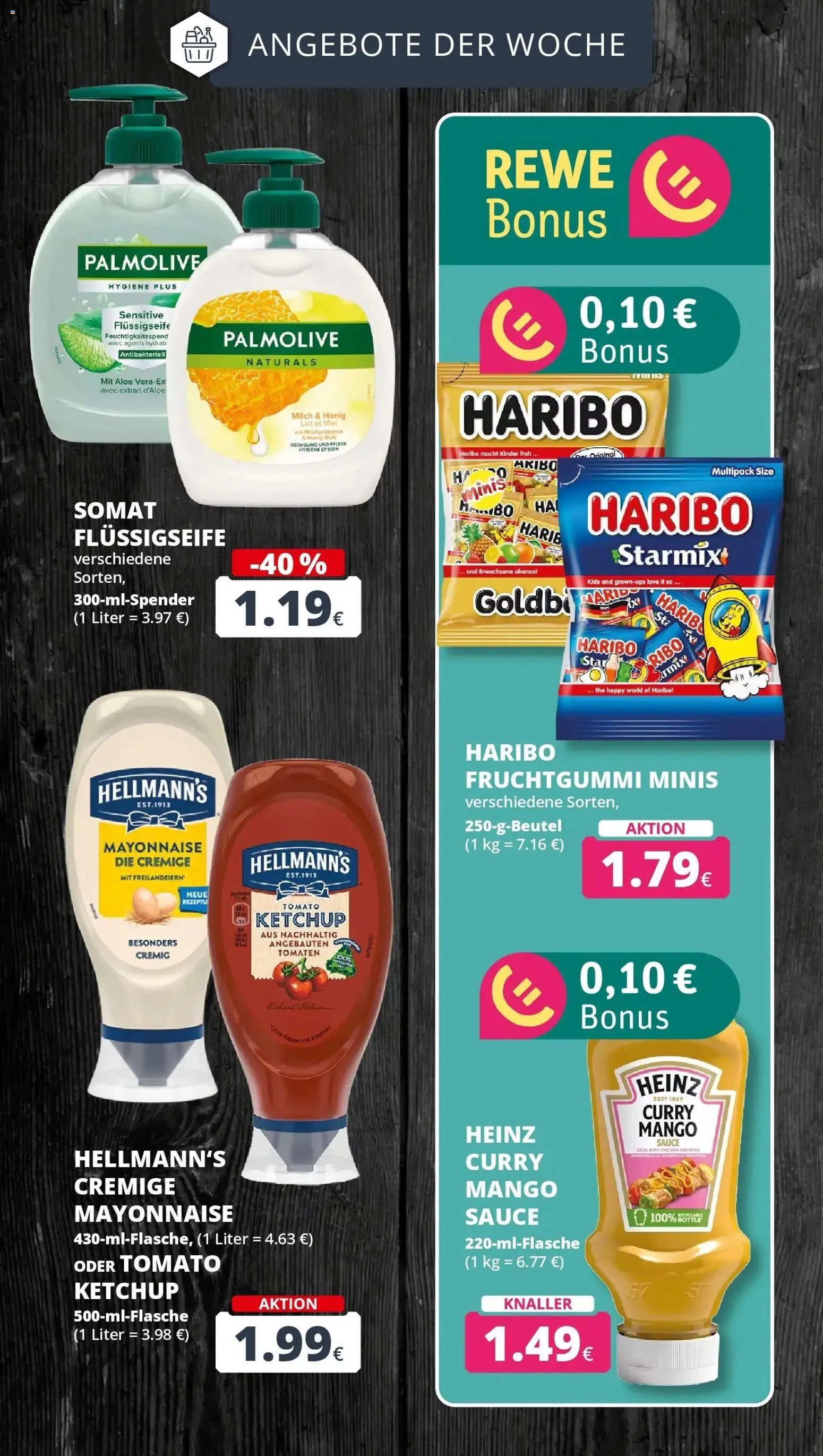 REWE Prospekt ab 17.08.2026 zum Blättern » Angebote | Seite: 7 | Produkte: Haribo, Milch, Duft, Mayonnaise