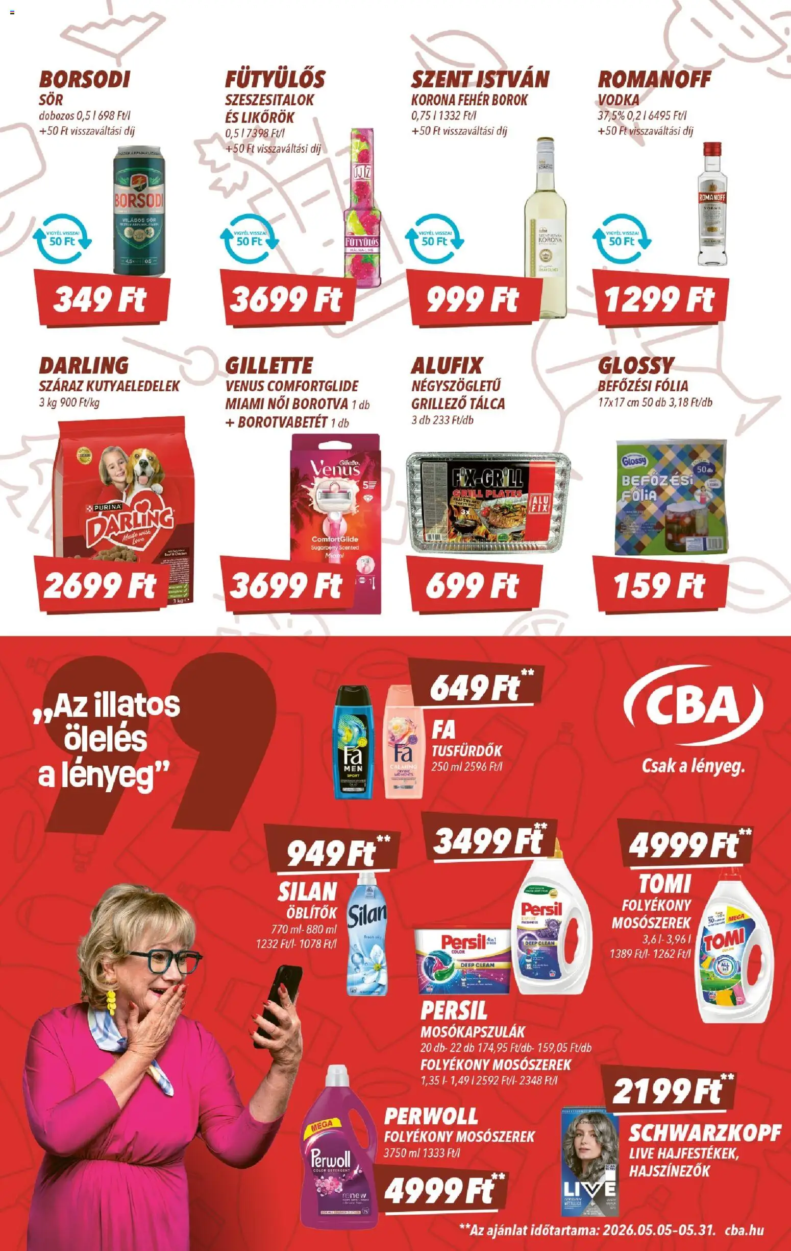 CBA akciós ujság - amely érvényes a következő dátumtól: 14.05.2026 | Oldal: 7