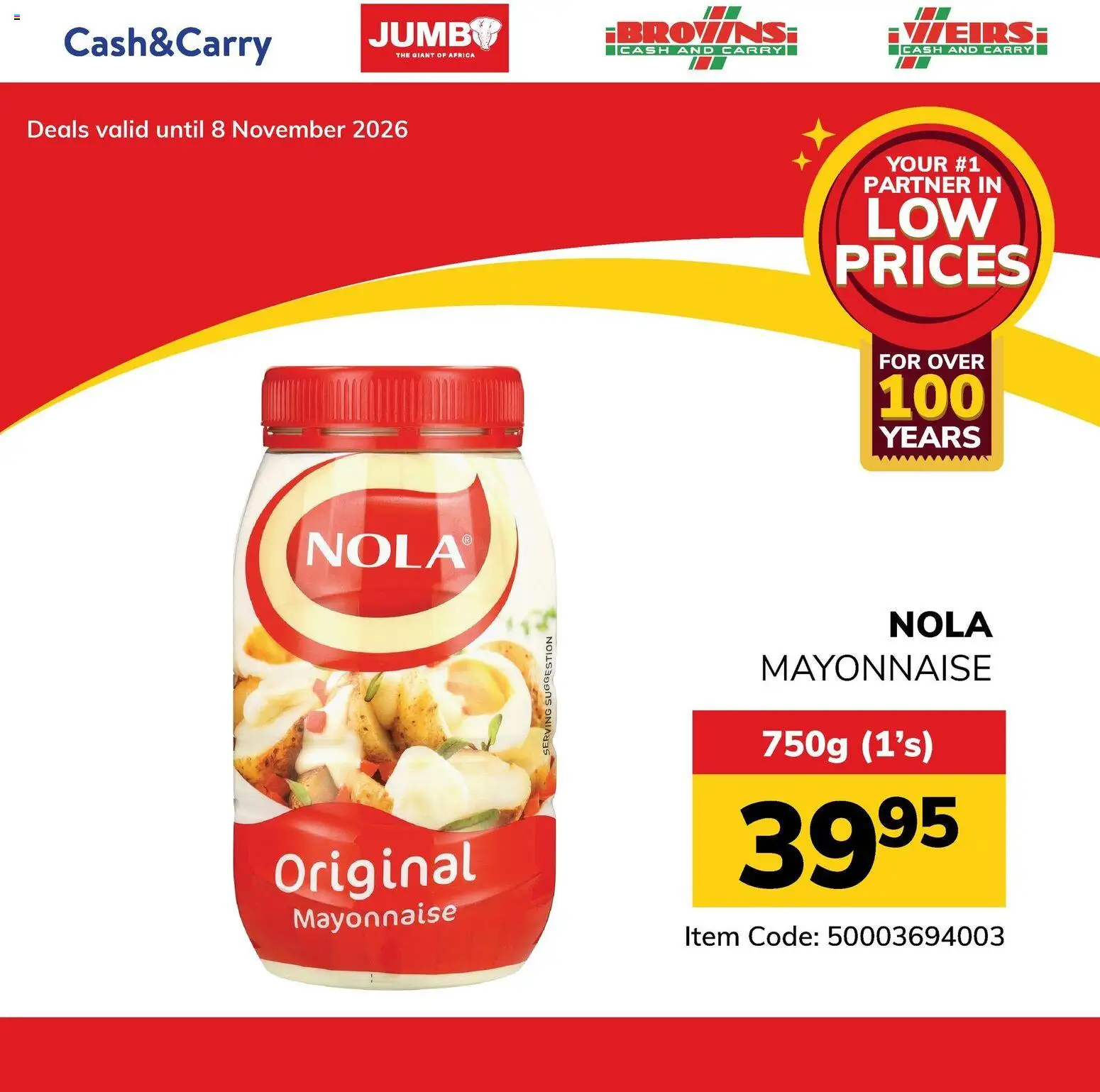 New Jumbo catalogue – valid from 30/10/2026 | Page: 14 | Products: Mayonnaise