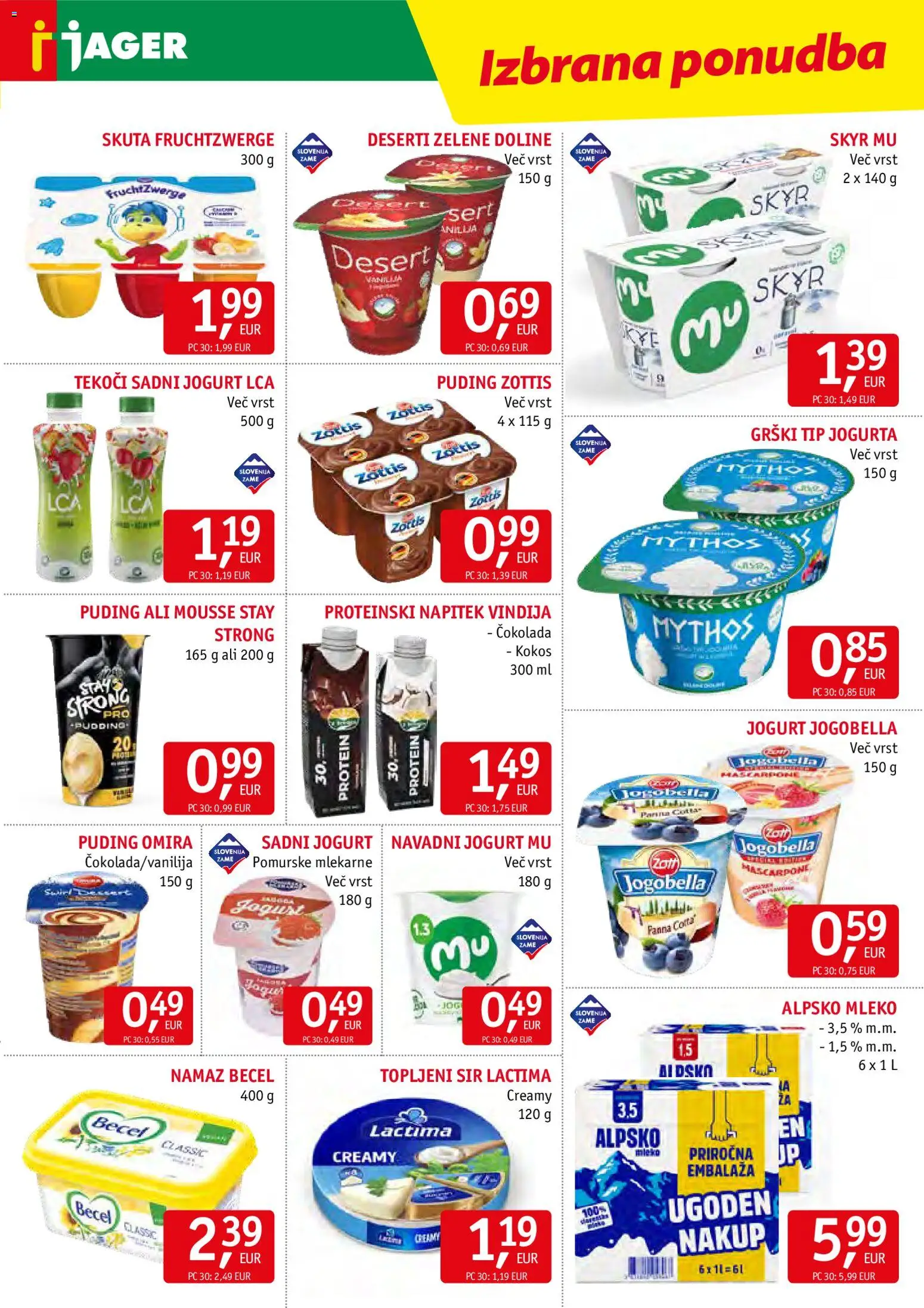 Novi Jager katalog ponudbe – veljaven od 26.08.2026 | Stran: 5