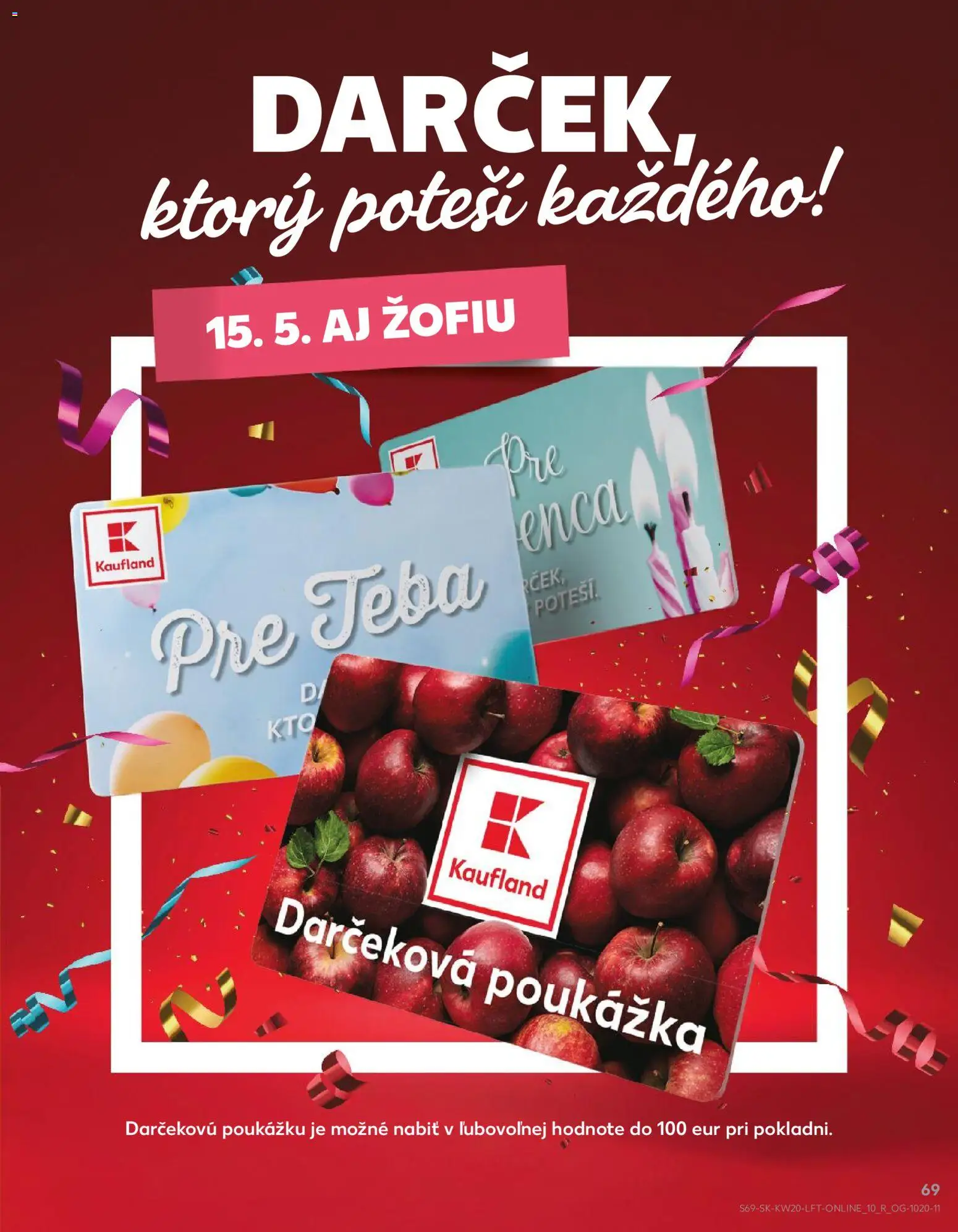 Nové Kaufland akcie – leták je platný od 14.05.2026 | Strana: 69