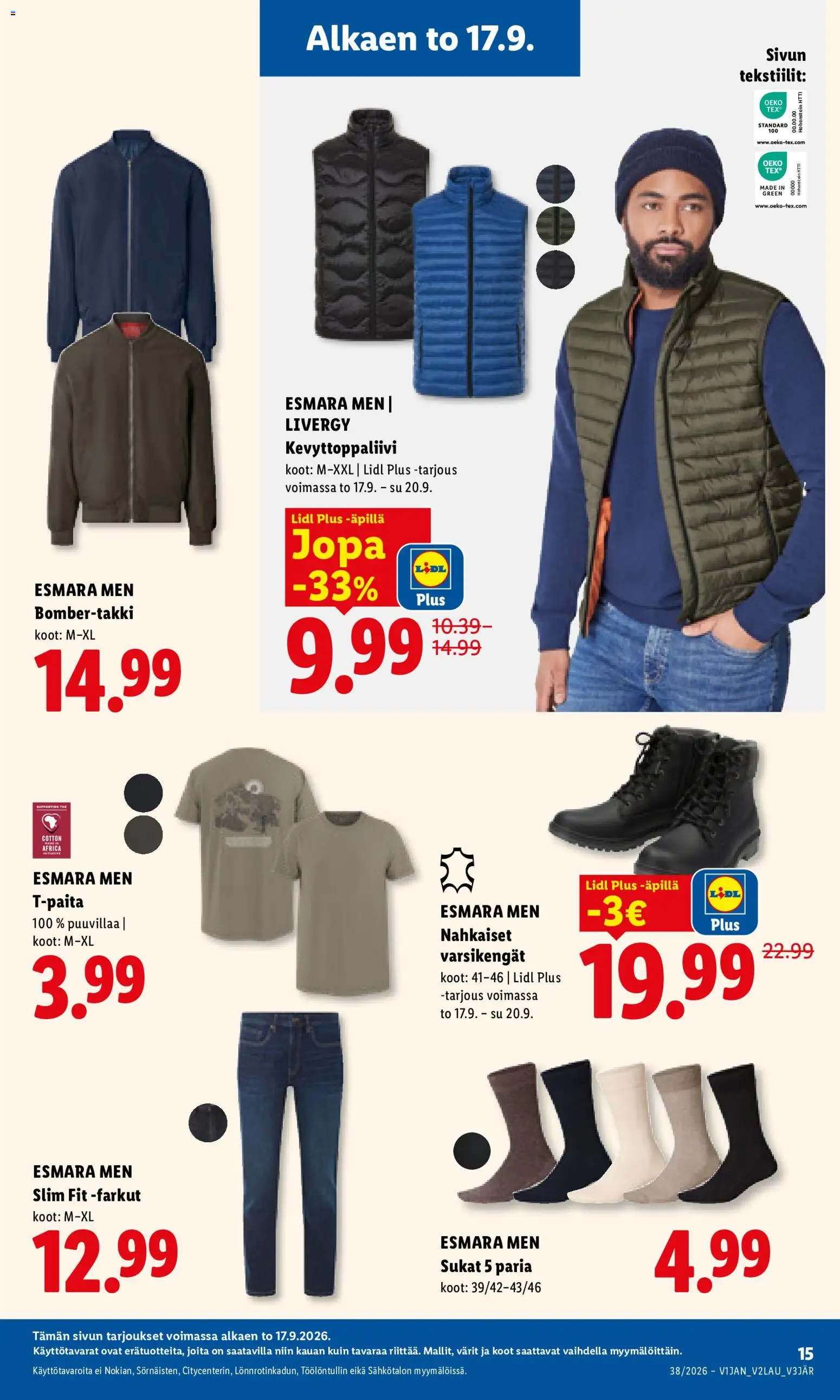 Lidl tarjoukset – voimassa 17/09/2026 alkaen | Sivu: 17