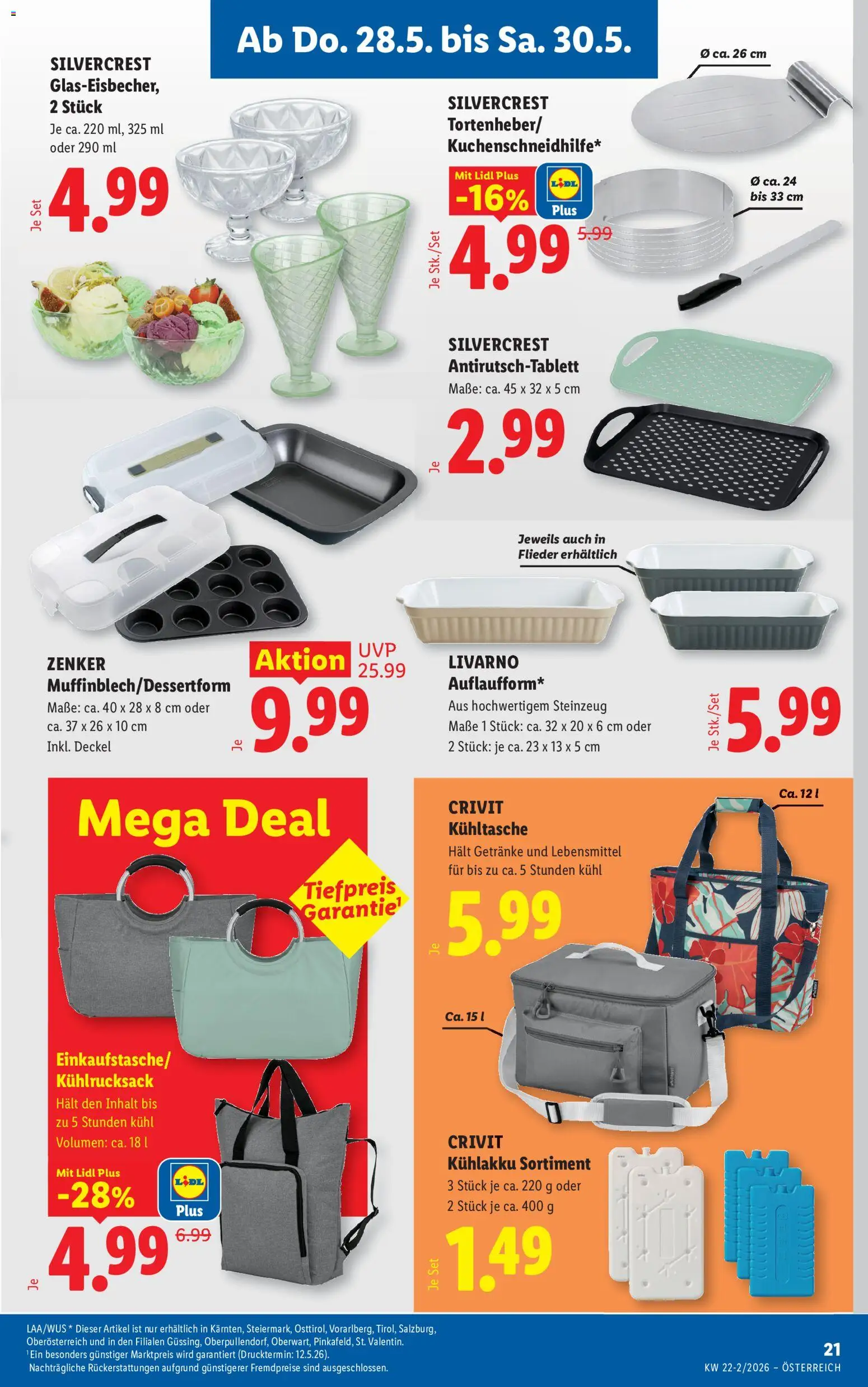 Lidl Flugblatt - Altenmarkt im Pongau, St. Johann im Pongau, Zell am See gültig ab 28.05.2026 | Seite: 25 | Produkte: Libacomb