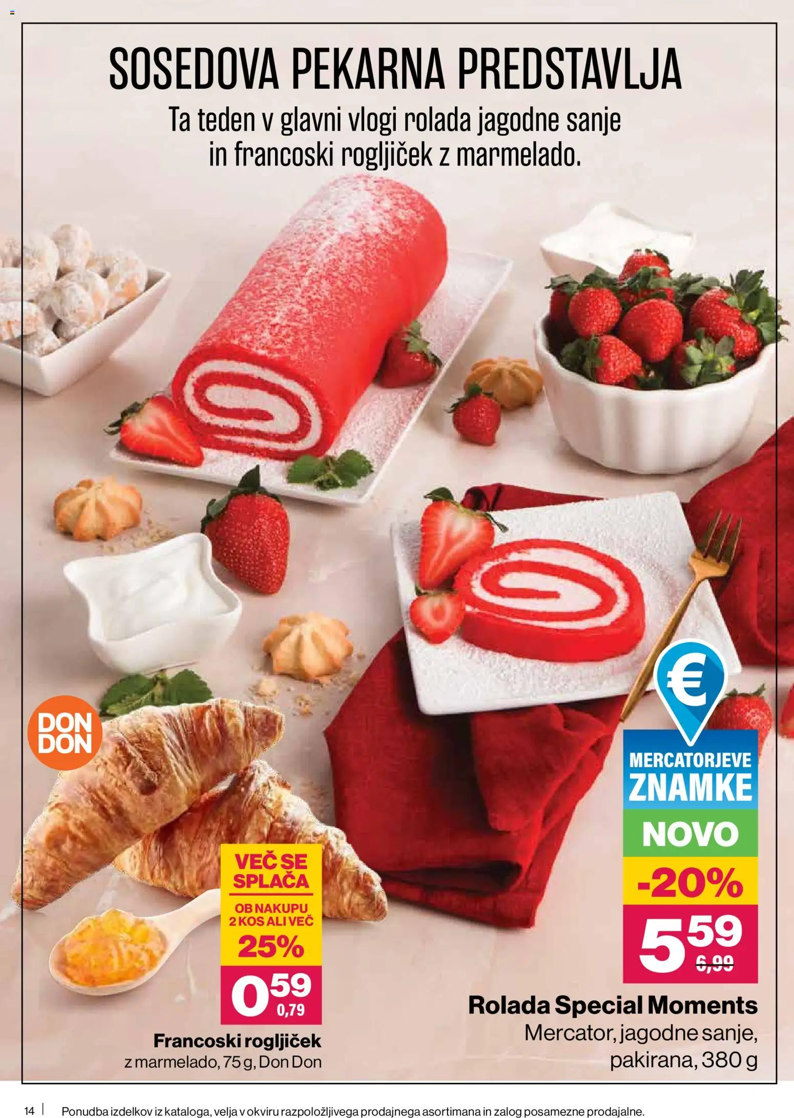 Novi Mercator katalog ponudbe – veljaven od 02.07.2026 | Stran: 14