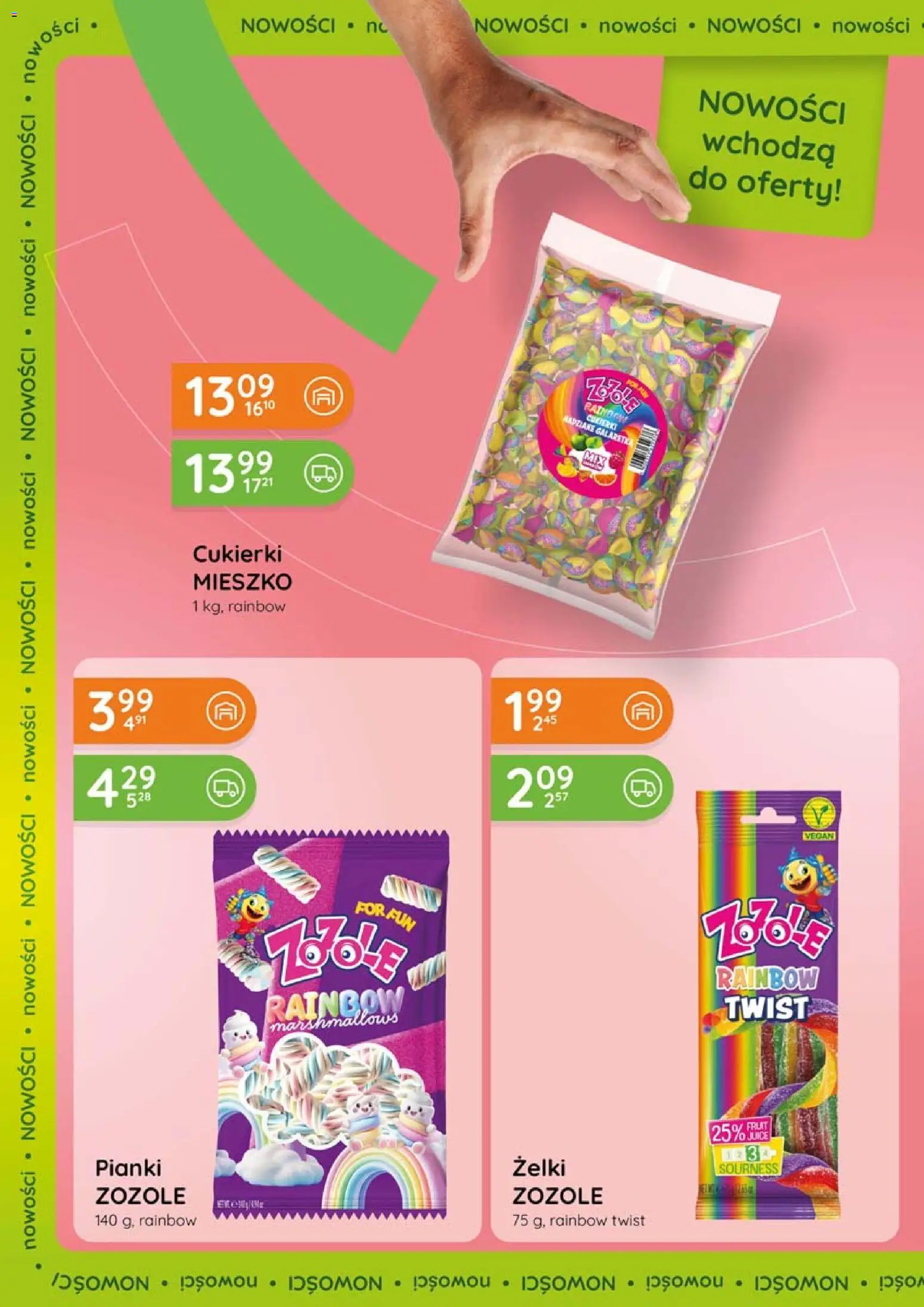 Eurocash gazetka od 20.08.2026 | Strona: 16 | Produkty: Galaretka, Żelki, Pianki, Cukierki