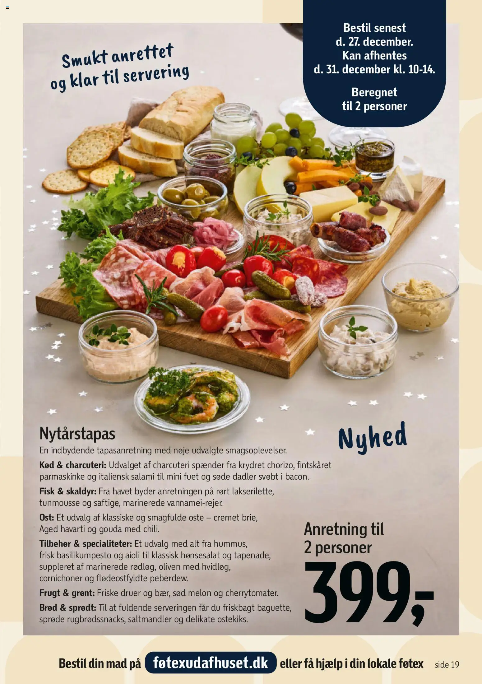 Føtex tilbudsavis – gyldig fra 15/09/2026 | Side: 19 | Produkter: Ost, Salami, Fisk, Specialiteter