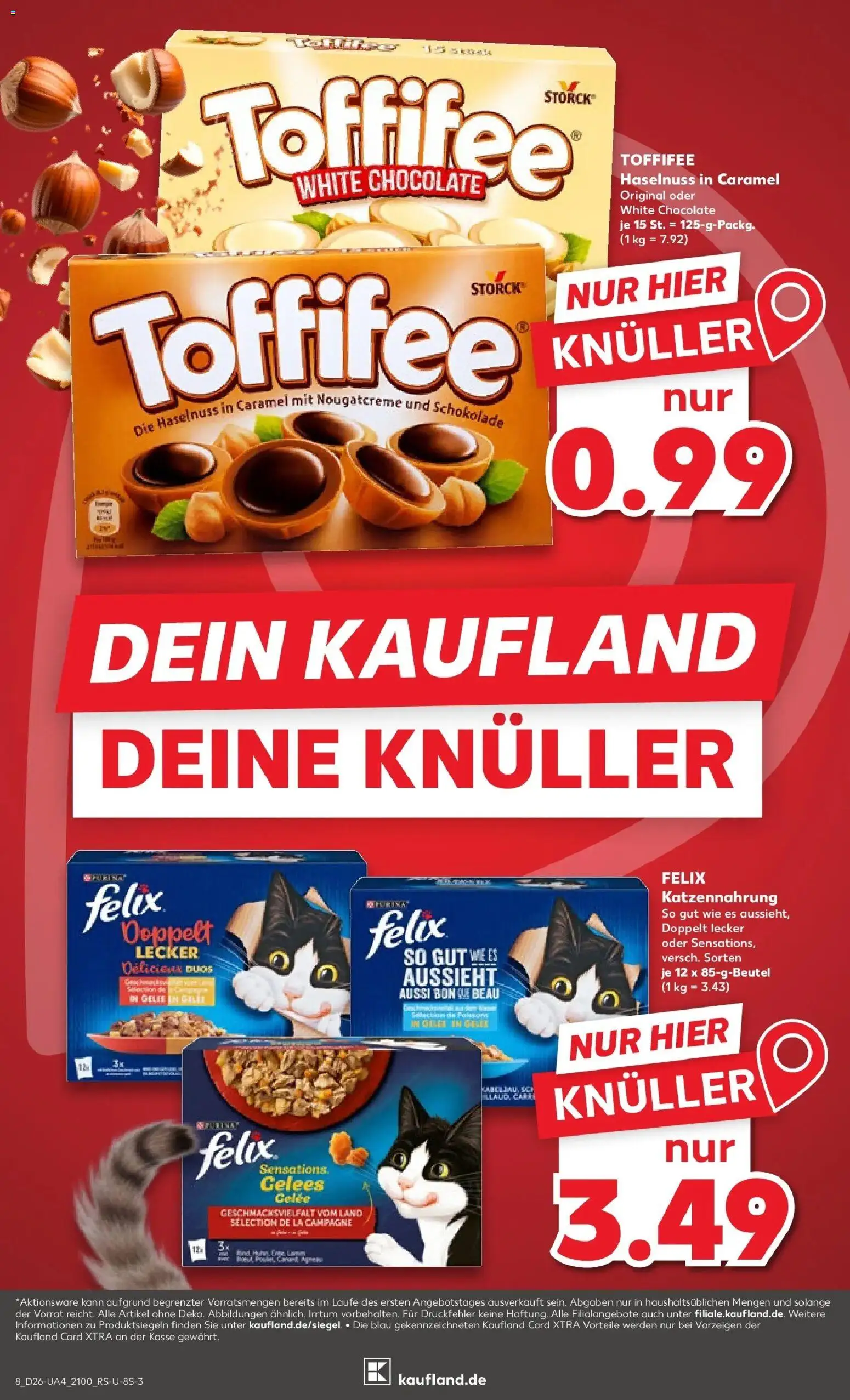 Kaufland Prospekt Dillingen An Der Donau – gültig ab 22.06.2026 | Seite: 17 | Produkte: Schokolade, Toffifee