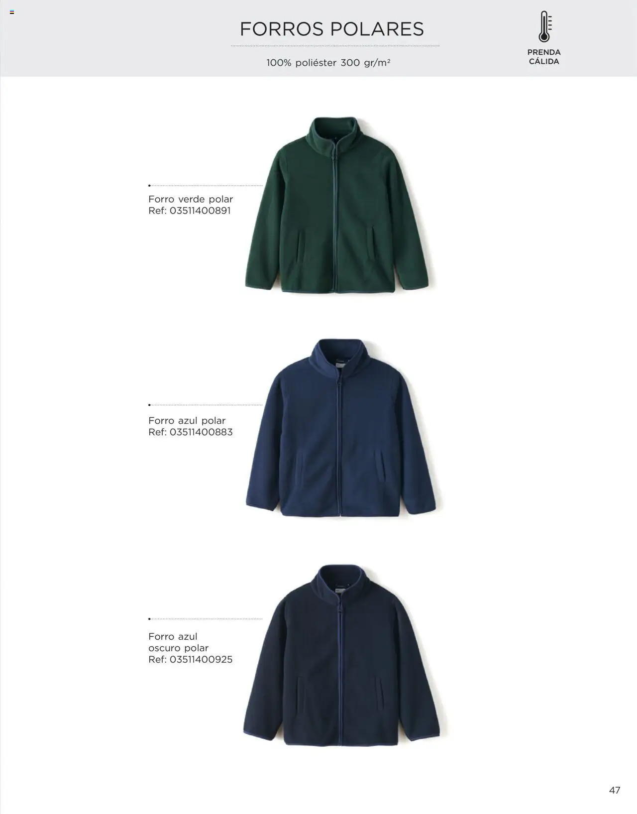 El Corte Inglés Uniformes │ válido desde el 22/04/2025 | Página: 47