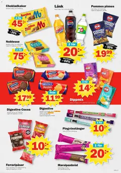 Pekås erbjudanden - Förhandsvisning av reklamblad från butik Pekås aktuell från 15.06.2026 | Sida: 9 | Produkter: Salt, Digestive, Pepsi, Häll