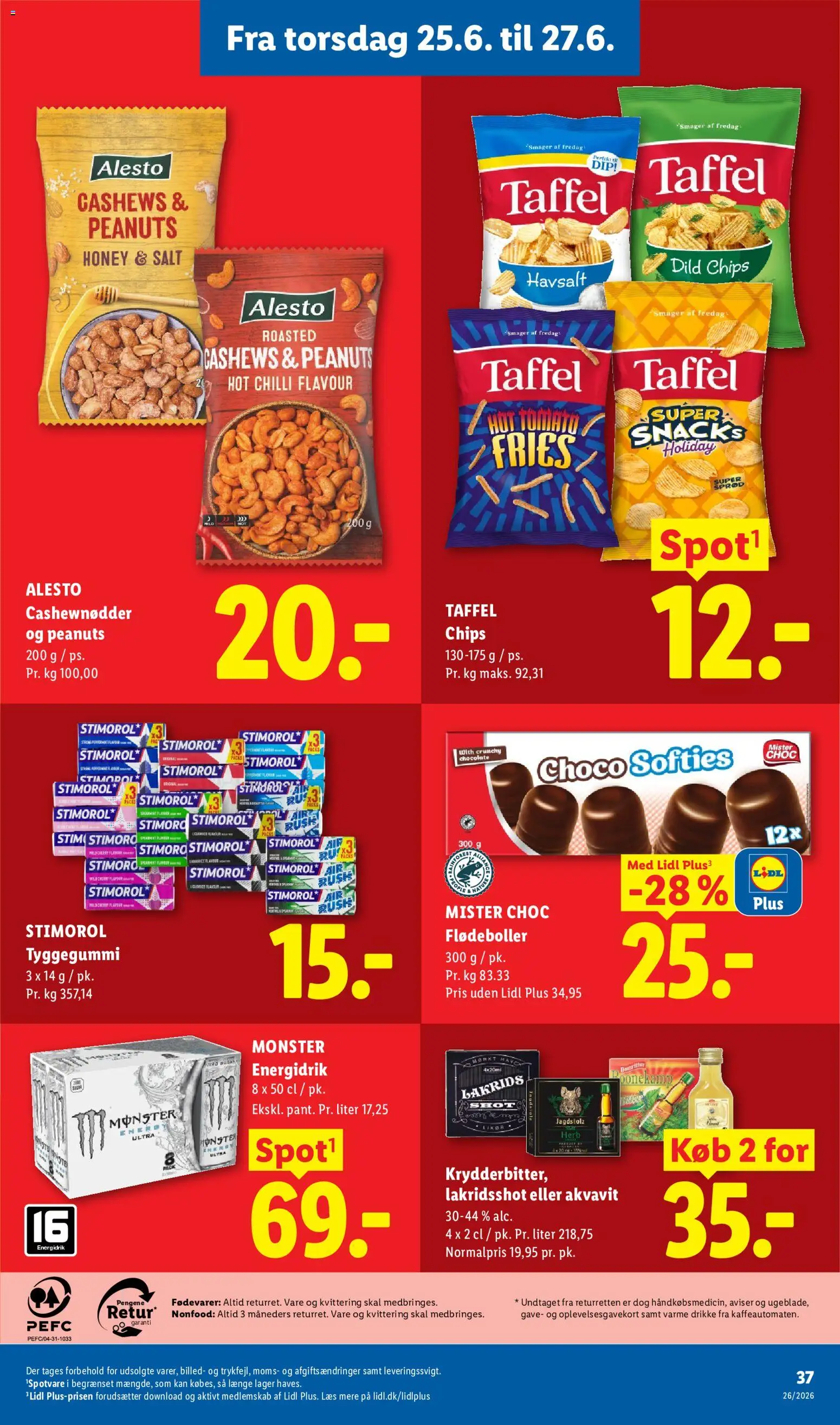 Lidl tilbudsavis – gyldig fra 21/06/2026 | Side: 6 | Produkter: Chips, Dild, Salt, Chilli