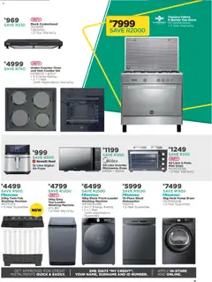 House and Home specials catalogue – valid from 23/09/2026 | Page: 13 | Products: Washing machine, Microwave oven, Dishwasher, Gas stove
