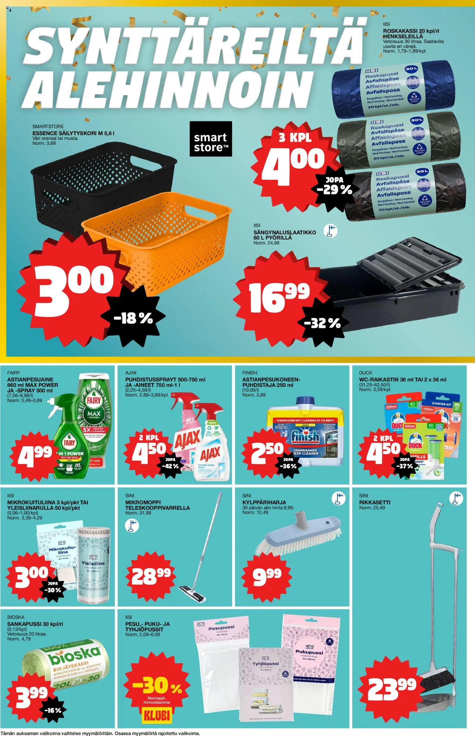 Tokmanni tarjoukset – voimassa 26/10/2026 alkaen | Sivu: 4
