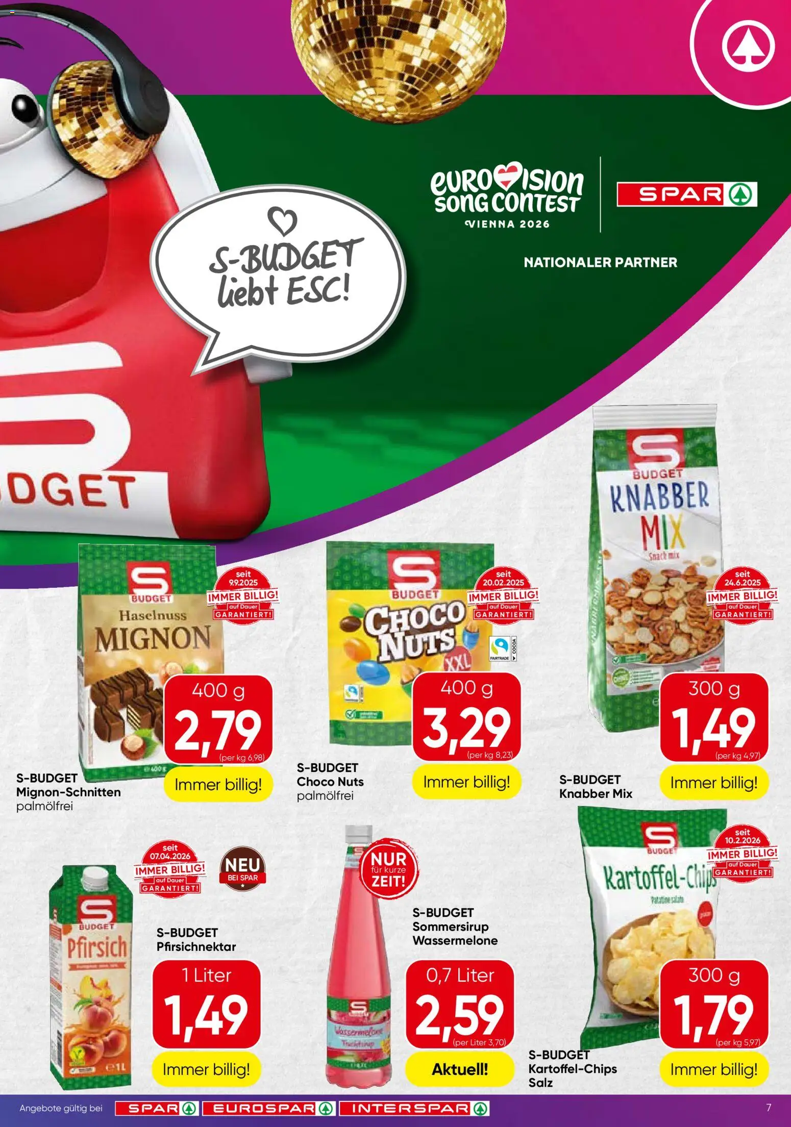 Spar Flugblatt - Oberösterreich gültig ab 13.05.2026 | Seite: 7