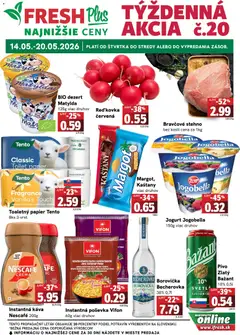 Fresh leták platný od 14.05.2026