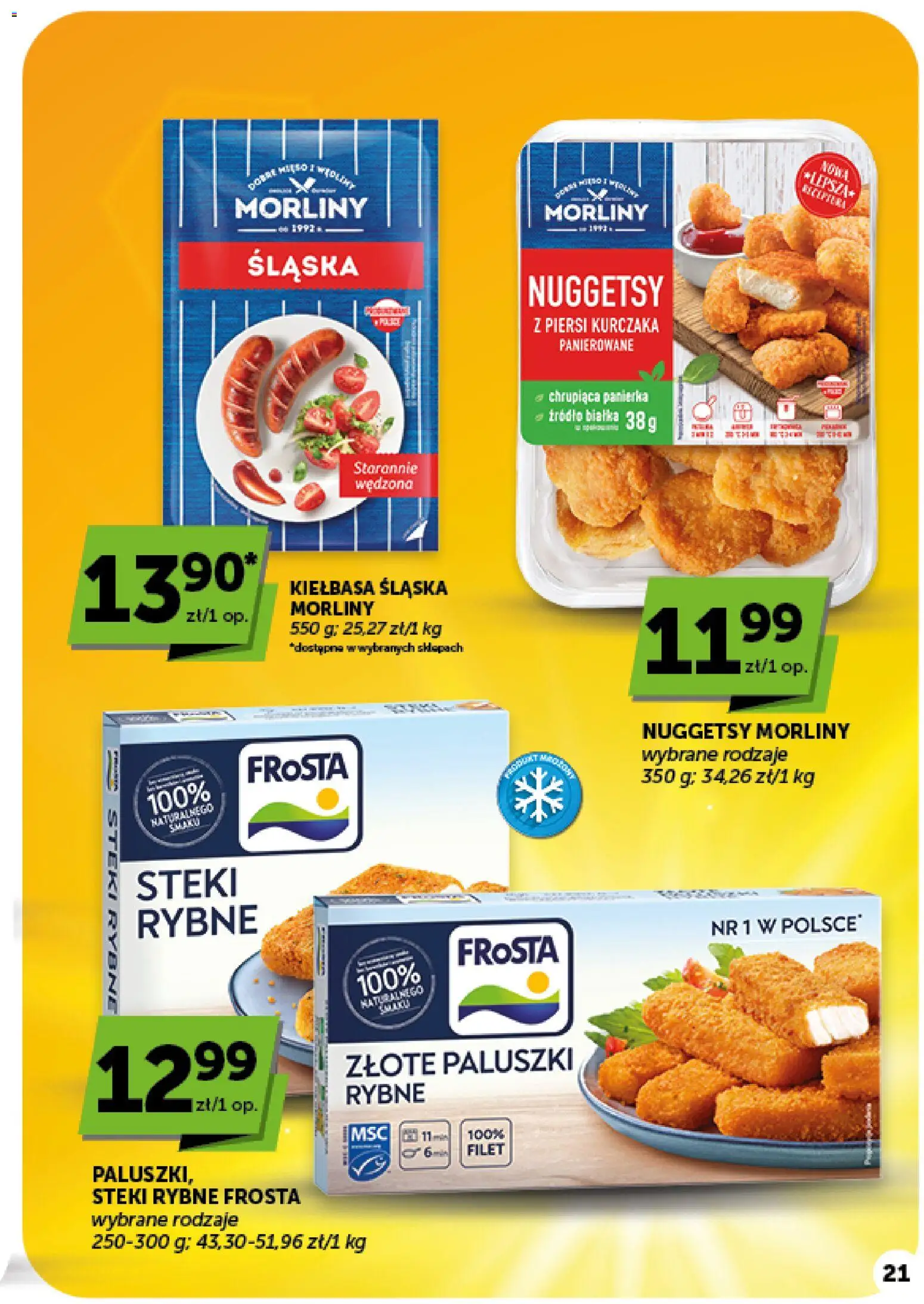 Groszek gazetka - Market od 08.10.2026 | Strona: 21 | Produkty: Panierka, Piersi, Steki, Nuggetsy
