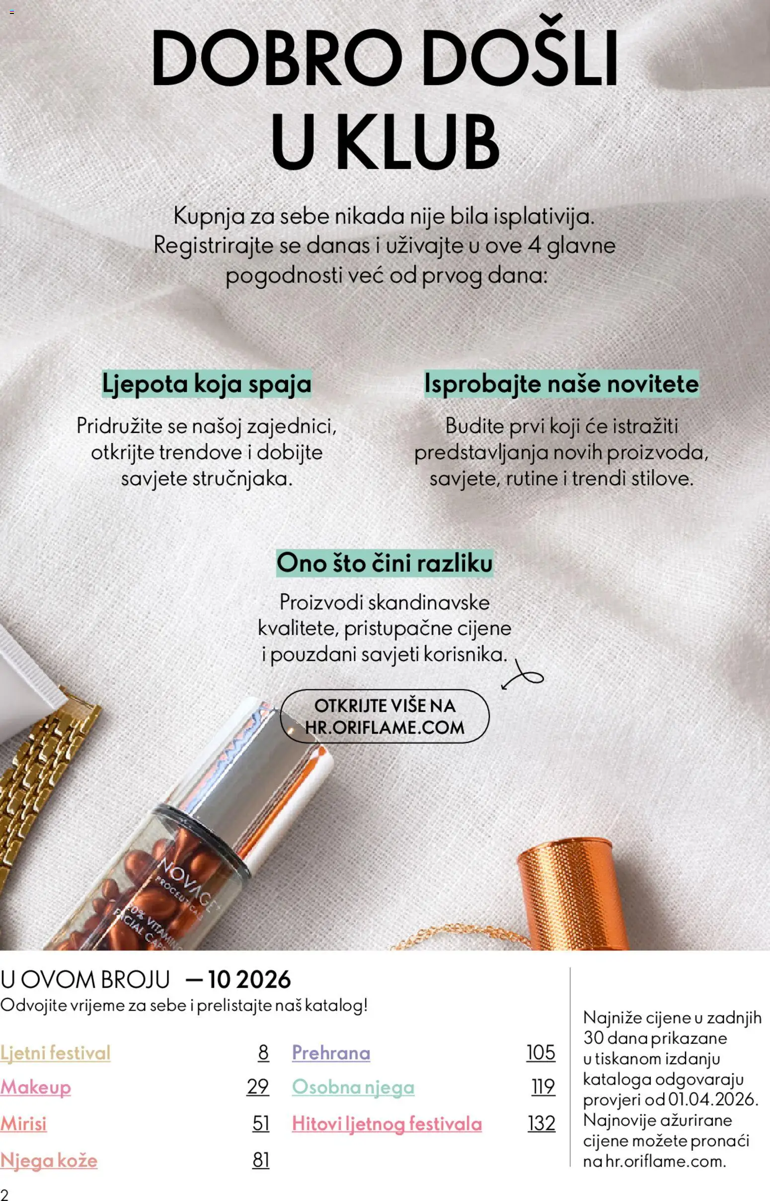 Oriflame katalog | vrijedi od 15.07.2026 | Stranica: 2