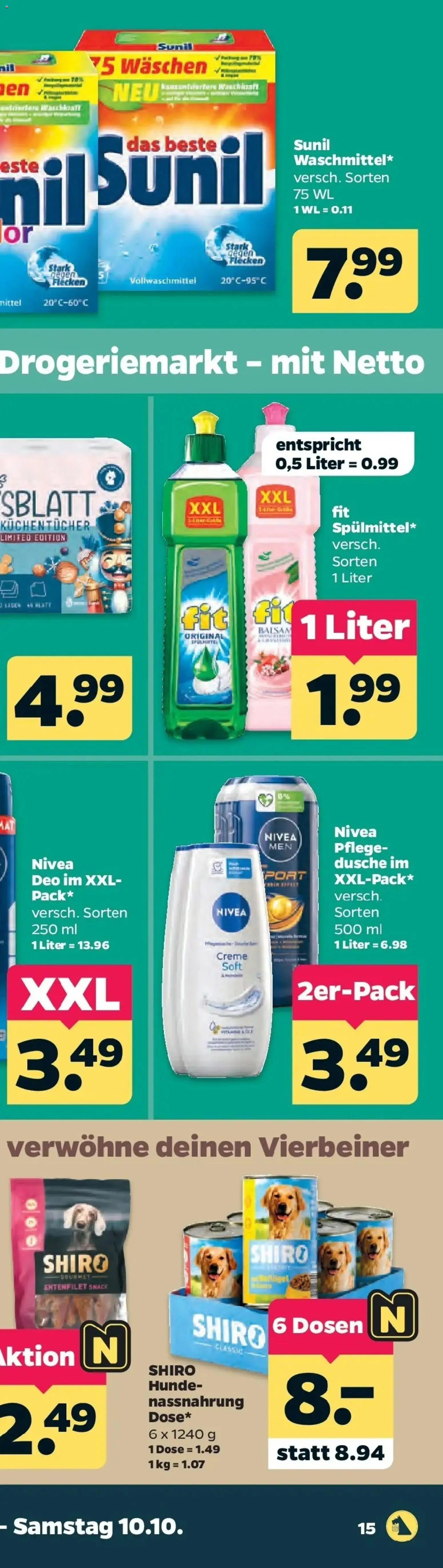Netto Aktueller Prospekt ab 05.10.2026 → Angebote nächste Woche | Seite: 42 | Produkte: Dusche, Creme