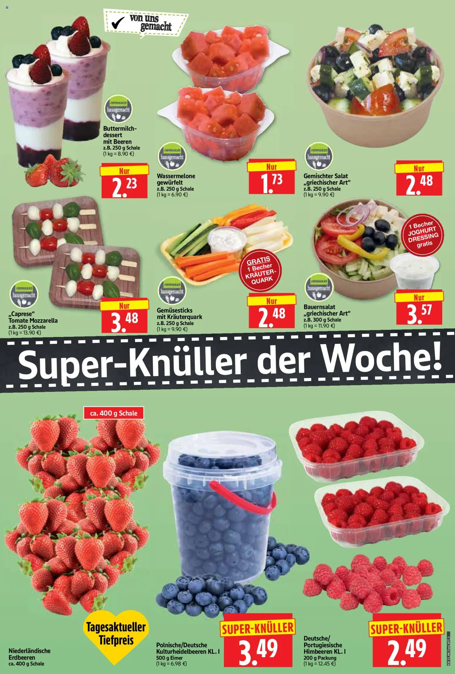 HERKULES Prospekt – gültig ab 10.08.2026 | Seite: 5 | Produkte: Buttermilch, Joghurt, Wassermelone, Erdbeeren