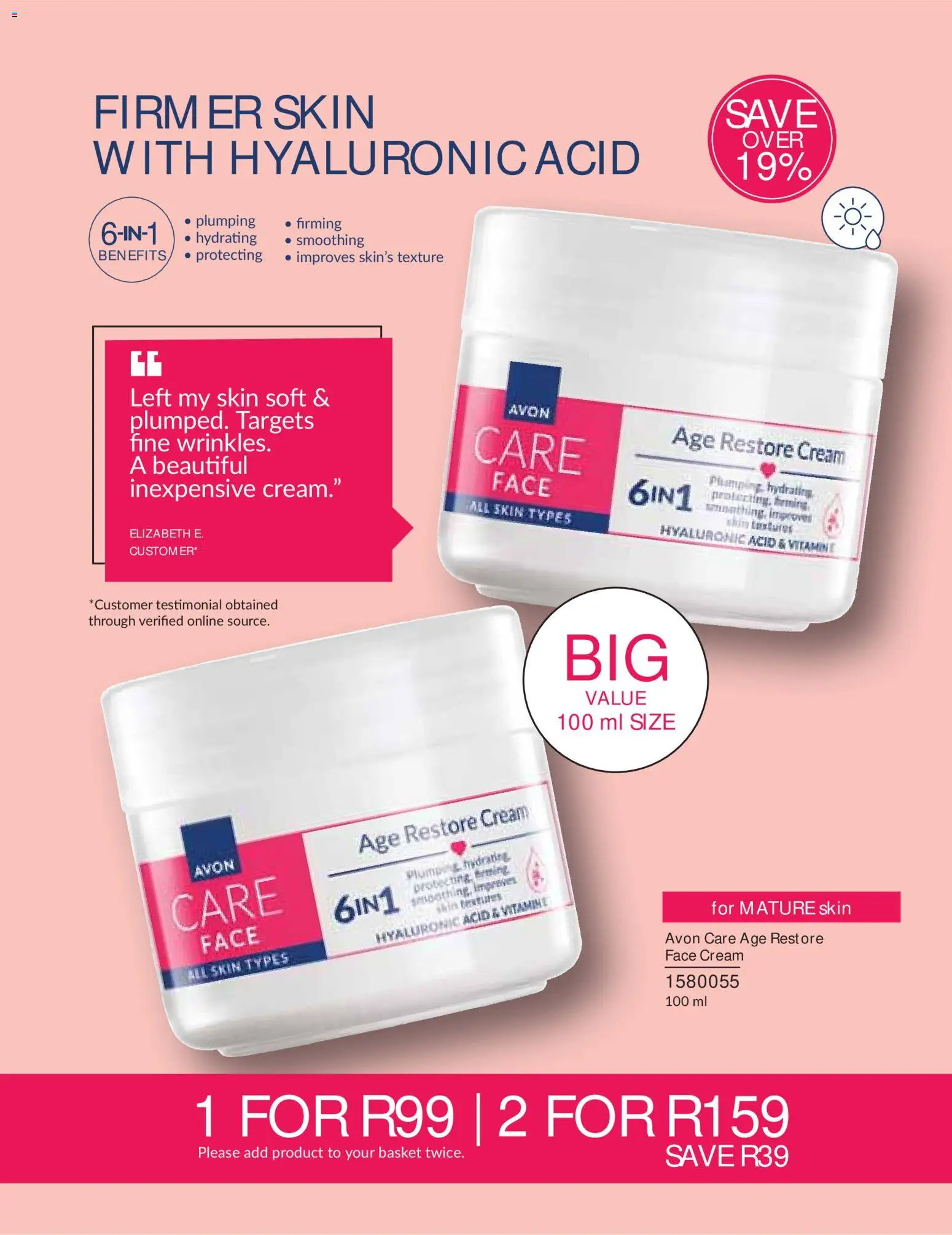 New Avon catalogue – valid from 01/10/2026 | Page: 107 | Products: Basket, Cream