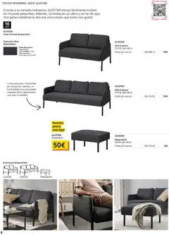 Vista previa Catálogo IKEA Sofás válido desde el 07.05.2026 | Página: 8 | Productos: Reposapiés, Sofá