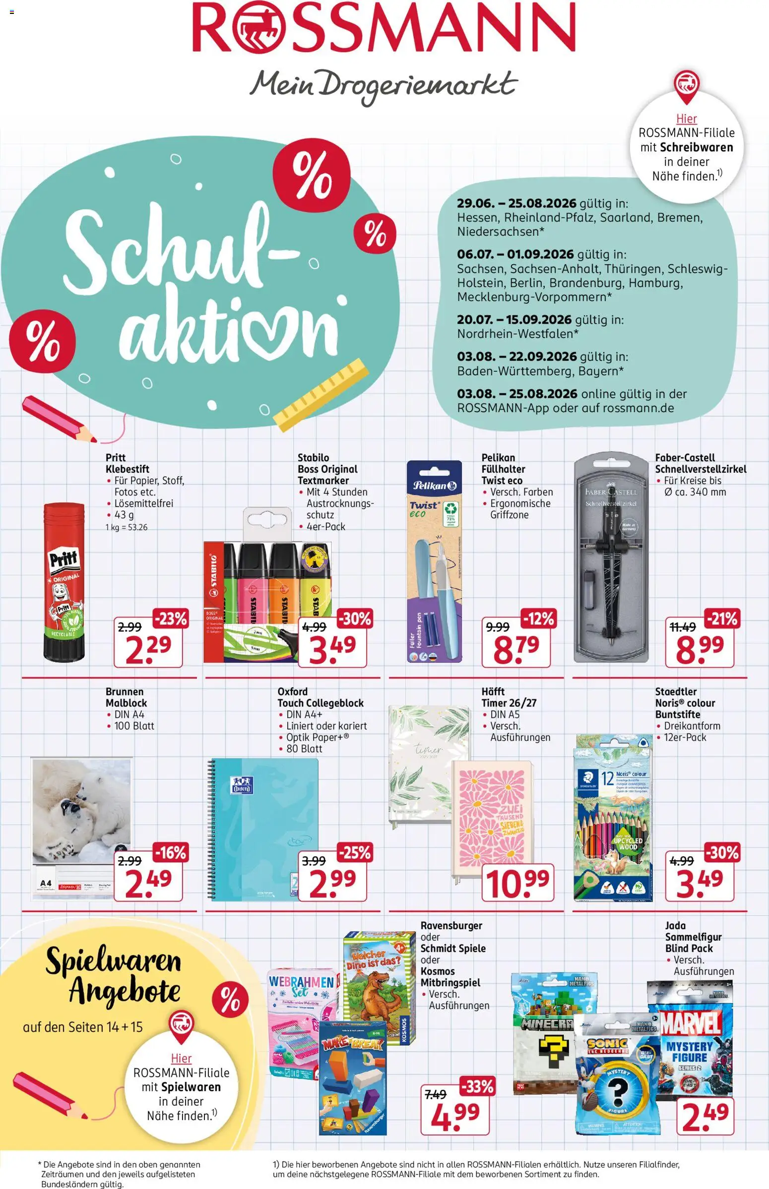 Rossmann Schulaktion – gültig ab 29.06.2026 | Seite: 2