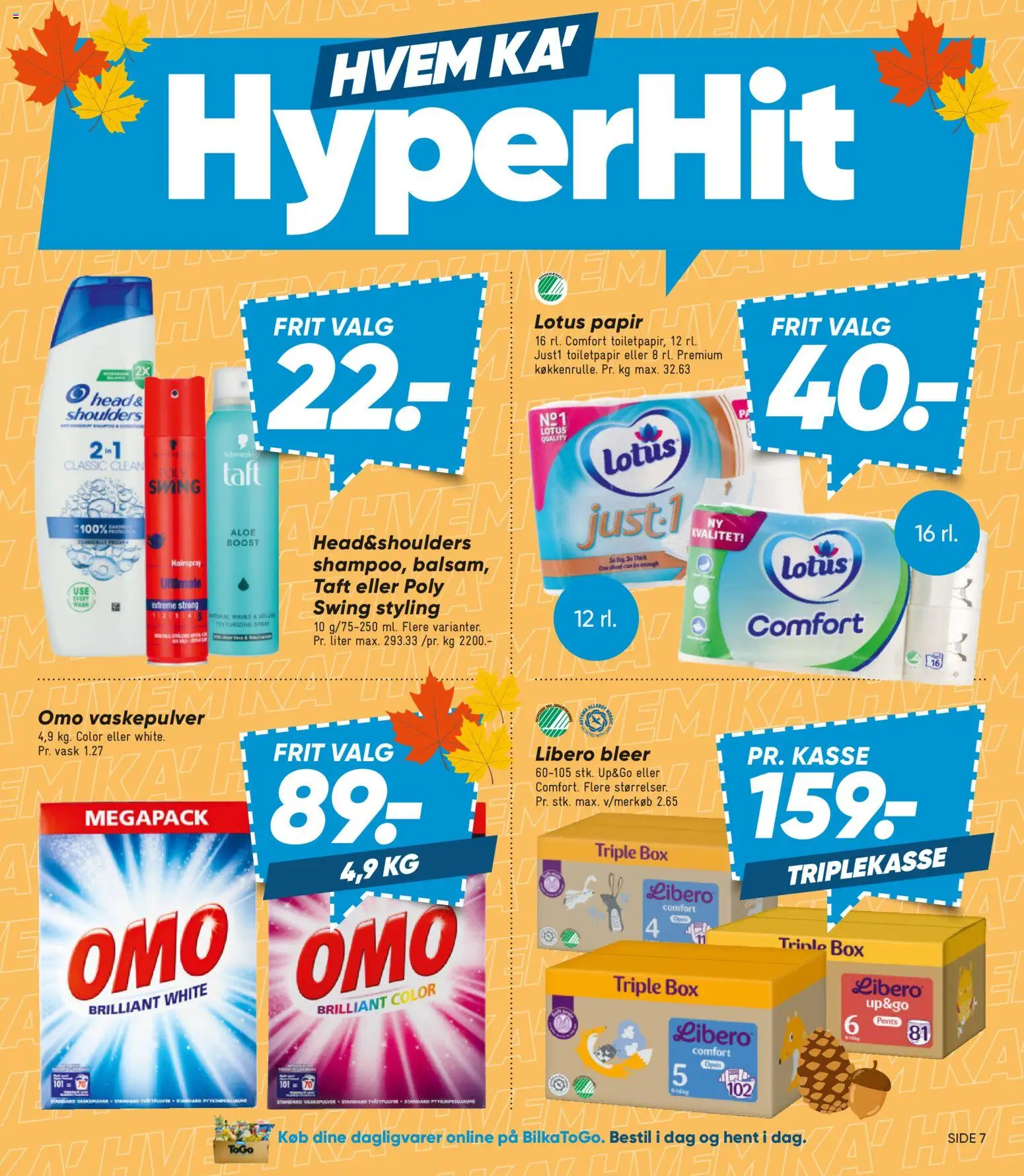 Bilka tilbudsavis – gyldig fra 18/09/2026 | Side: 7