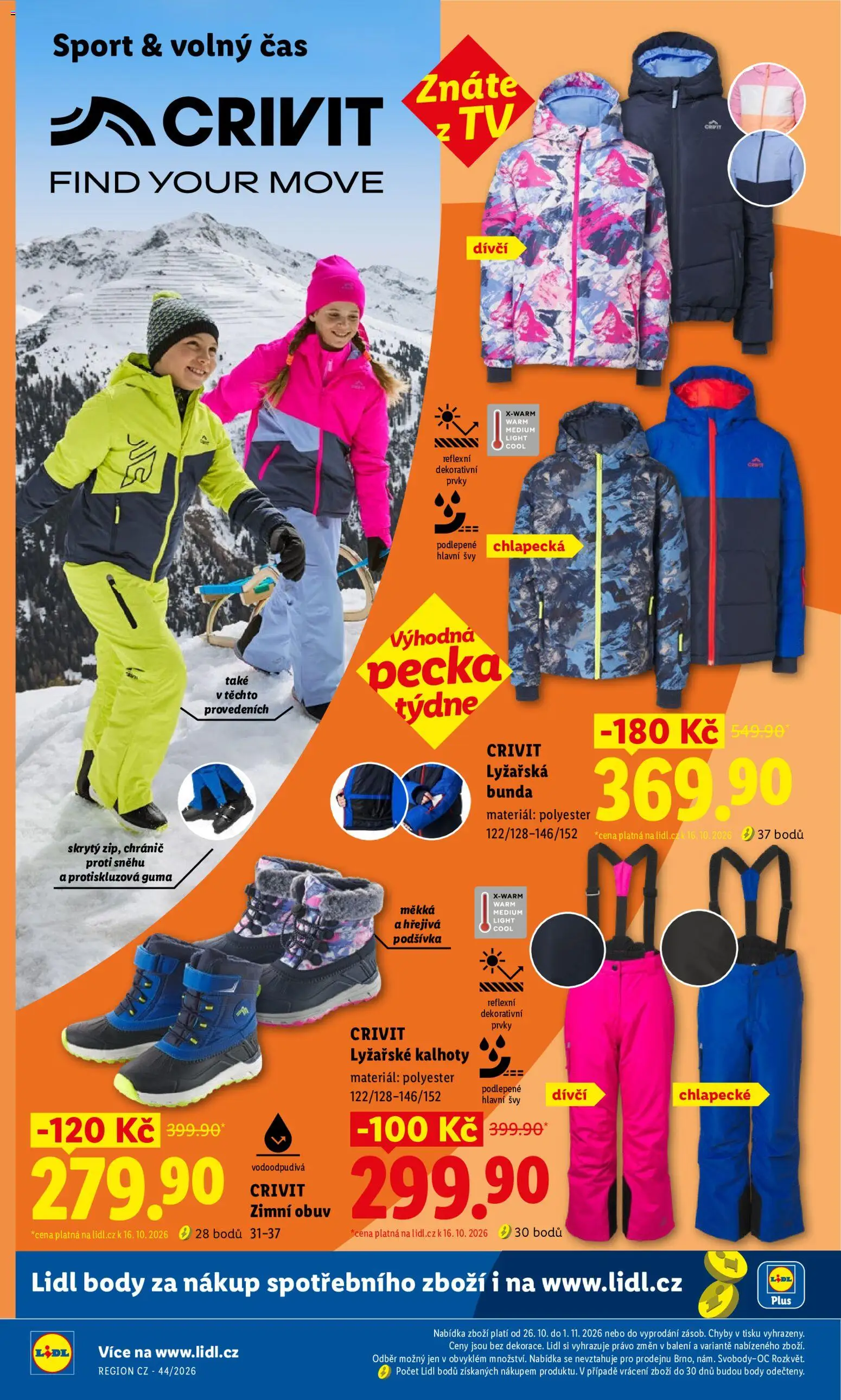 Lidl leták - Spotřební zboží od 26.10.2026 | Strana: 8 | Produkty: Kalhoty, Tv, Guma, Pants