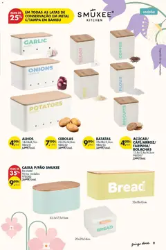 Pré-visualização Pingo Doce - Bazar Primavera válido de 07.04.2026 | Página: 9 | Produtos: Bolachas, Alhos, Caixa, Arroz