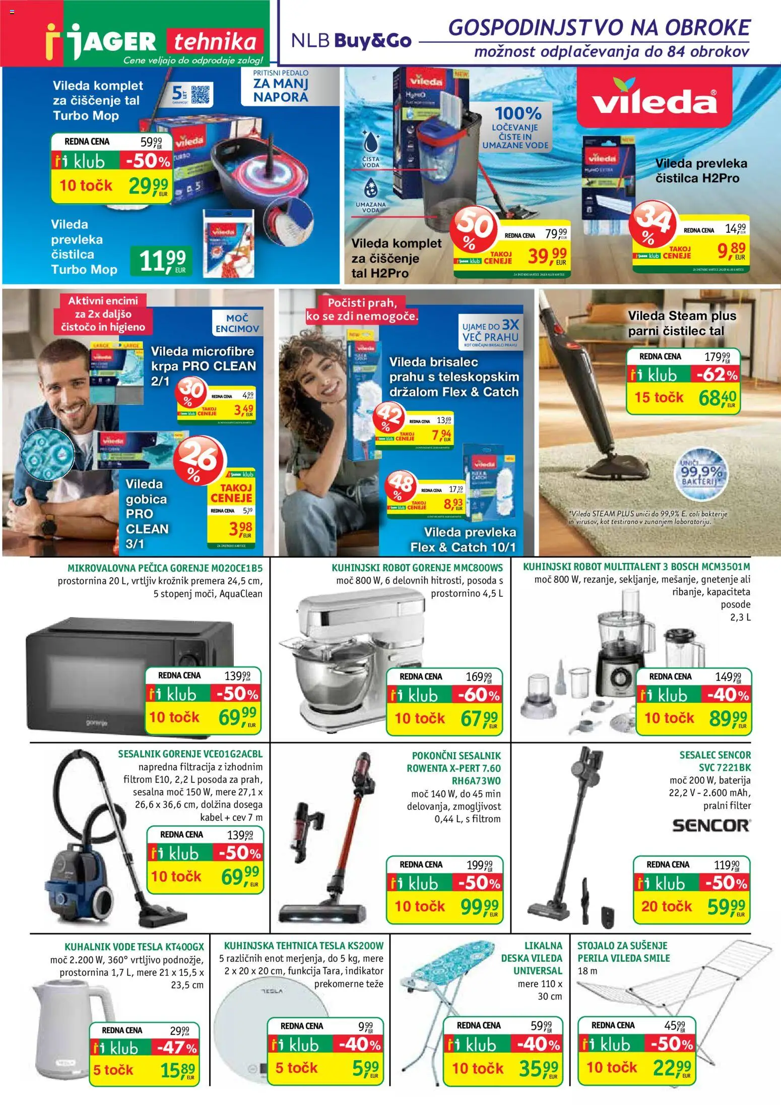 Novi Jager katalog ponudbe – veljaven od 21.10.2026 | Stran: 14 | Izdelki: Baterija, Kabel, Robot, Prevleka
