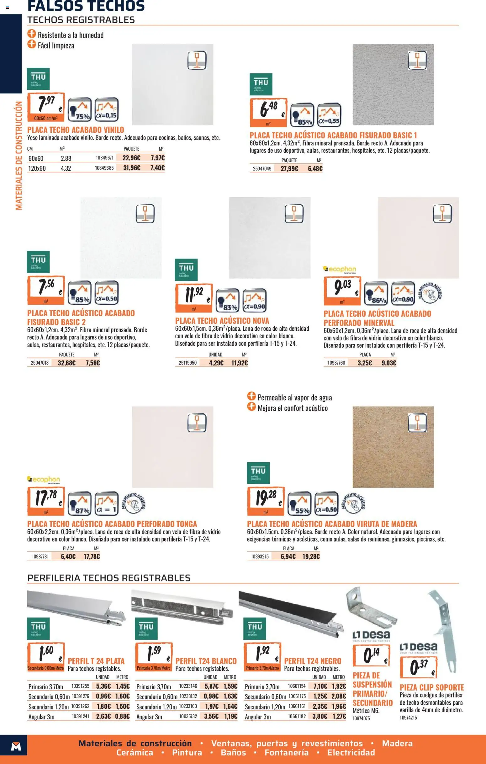 Obramat - Reformas Otono Imprenta Almacenes 16 Palma 2026 │ válido desde el 09/10/2026 | Página: 6 | Productos: Agua, Puertas