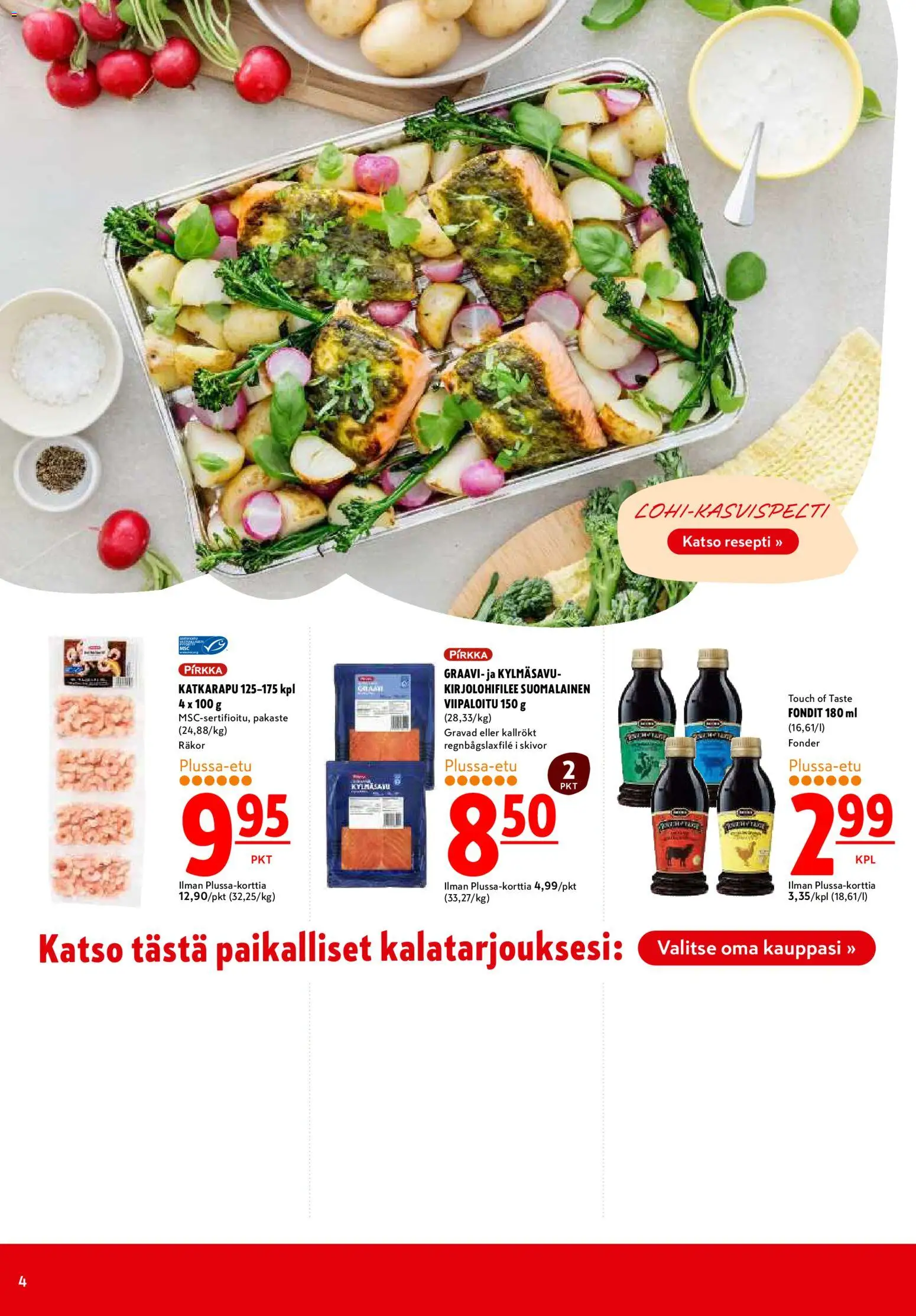 K-Citymarket tarjoukset – voimassa 30/07/2026 alkaen | Sivu: 4 | Tuotteet: Katkarapu