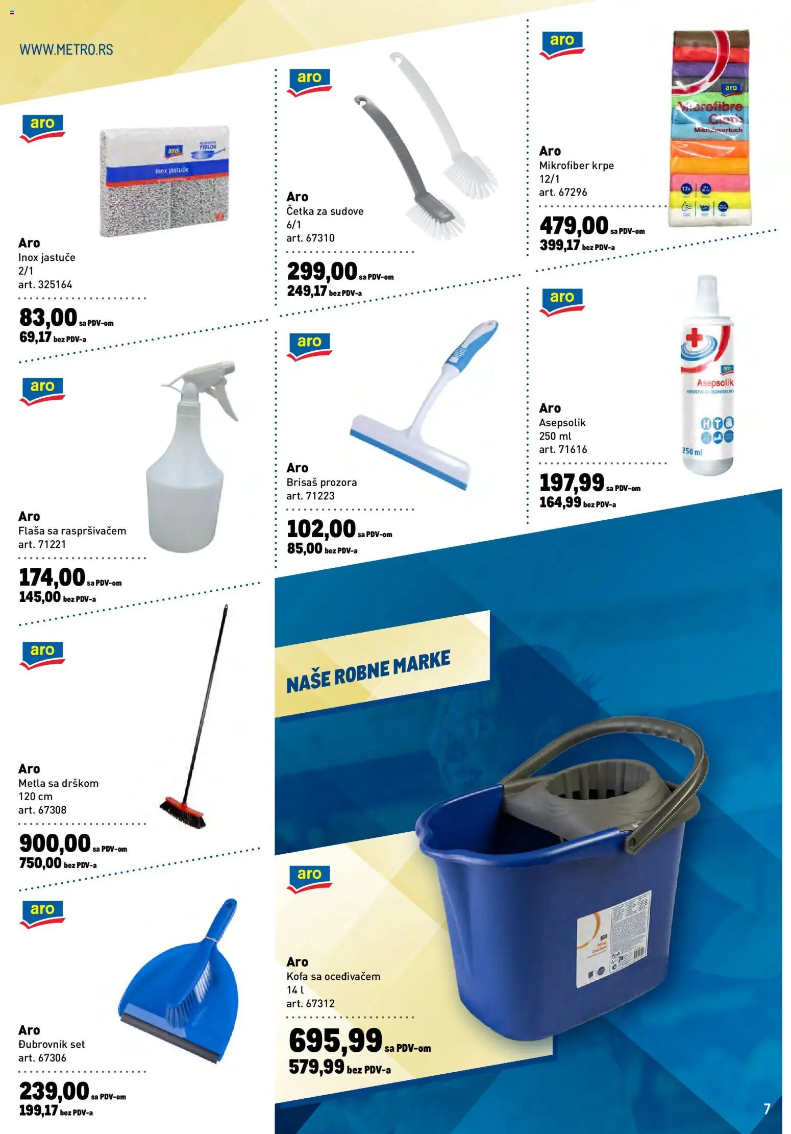 Metro katalog - važi od 23.07.2026 | Strana: 7 | Proizvode: Četka