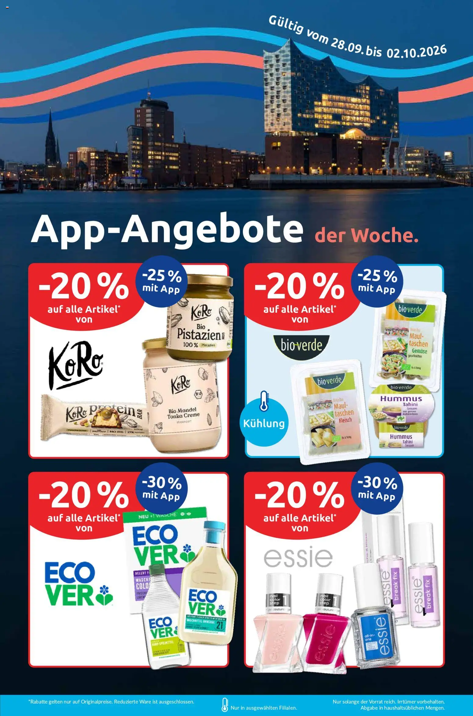 Budni Prospekt – gültig ab 28.09.2026 | Seite: 10 | Produkte: Creme, Gemüse, Hummus, Fleisch