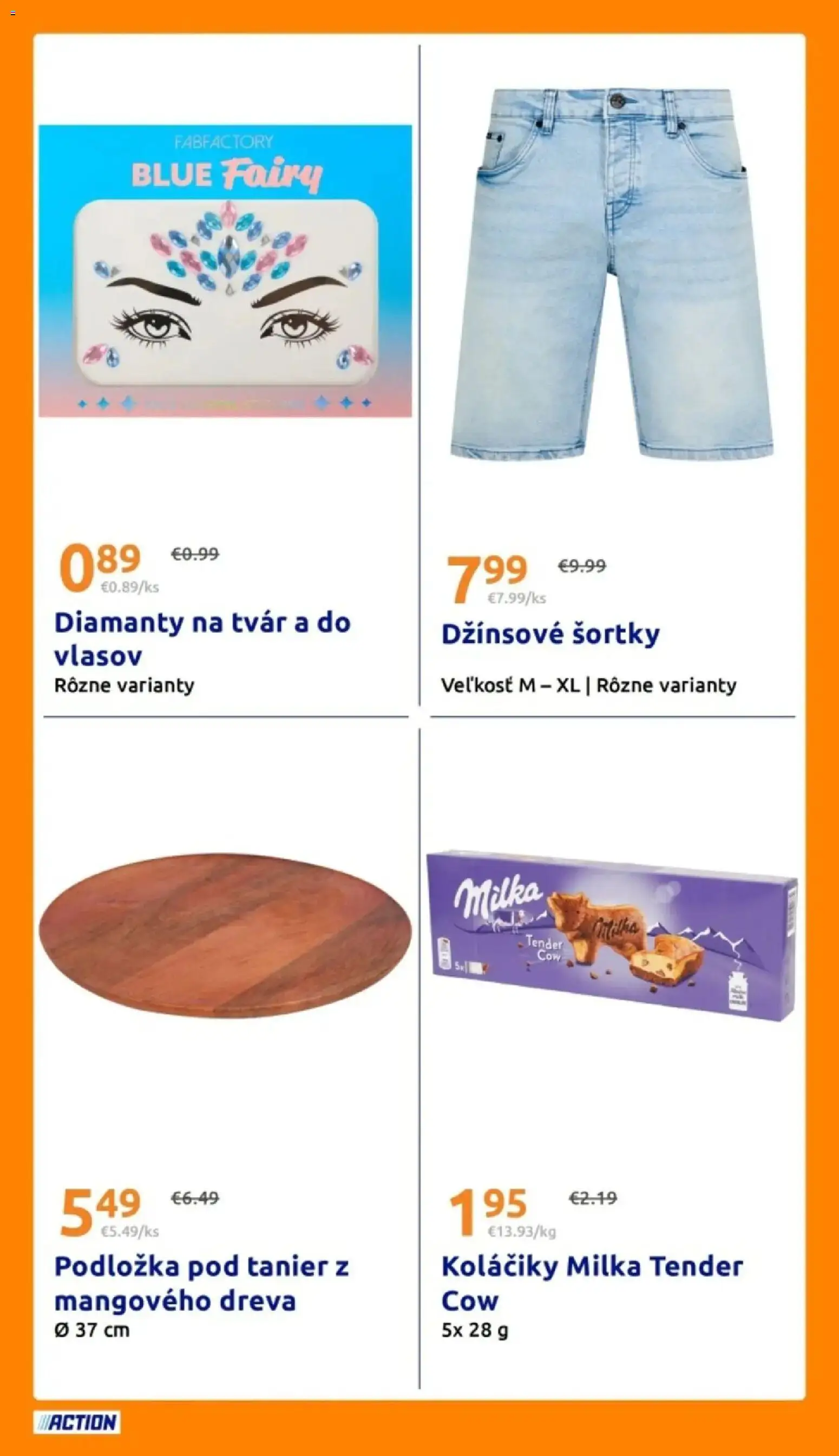 Nové Action akcie – leták je platný od 01.07.2026 | Strana: 23 | Produkty: Milka