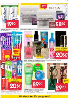 Parfym, Body Mist och After Shave, Parfym, Body Mist och After Shave. Välj mellan olika dofter och märken, 30-100 ml. - Förhandsvisning av reklamblad från butik Rusta aktuell från 28/09/2026 | Sida: 13 | Produkter: Eau de toilette, Tandkräm, Galler, Fotkräm