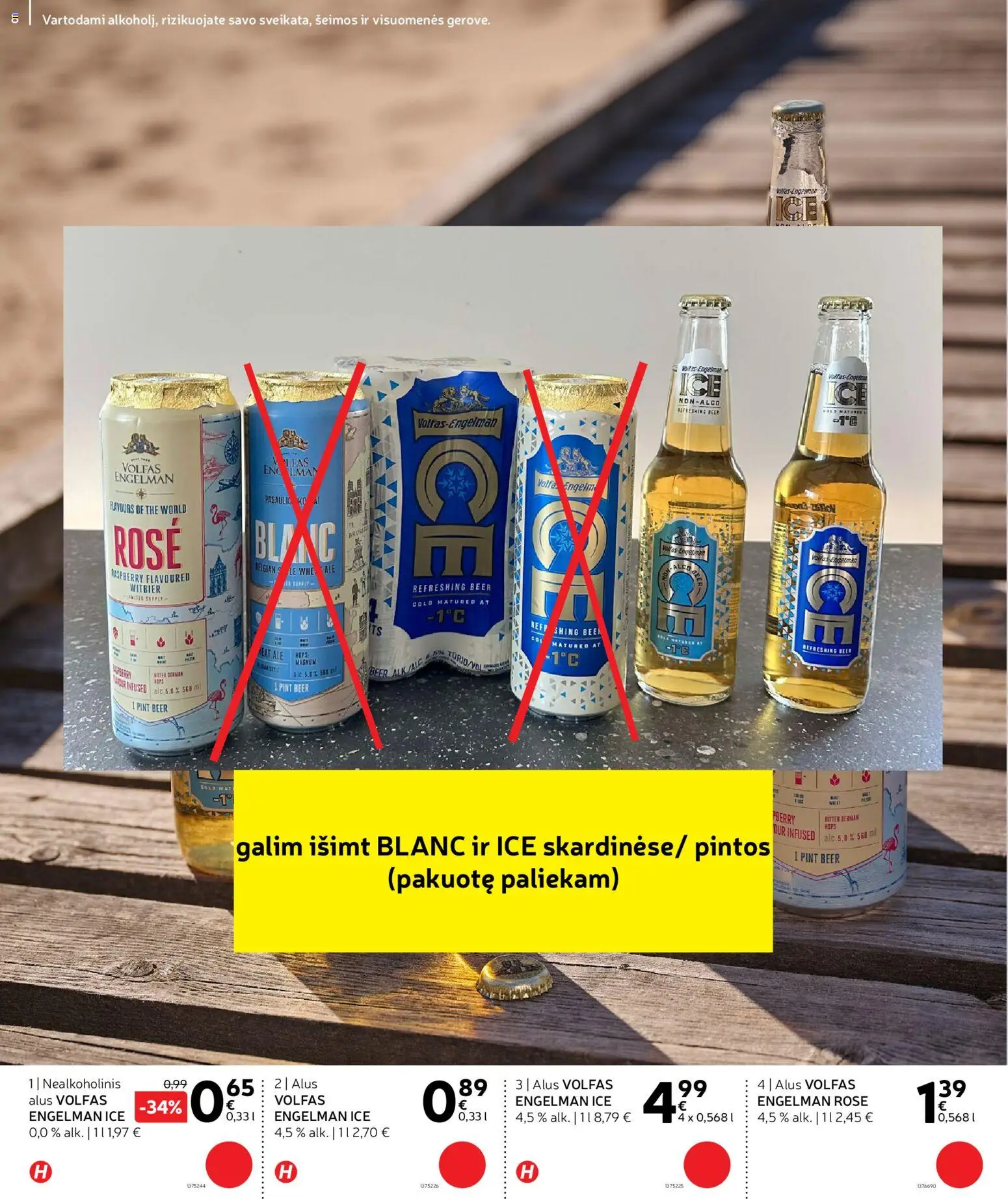 Rimi akcijos nuo 26.05.2026 | Puslapis: 8 | Prekių: Alus