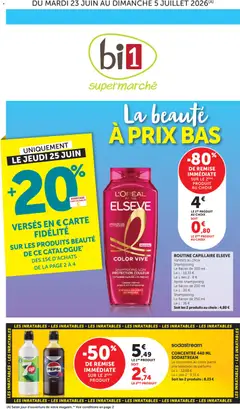 bi1 - Prévisualisation de bi1 Catalogue valide à partir de 23/06/2026