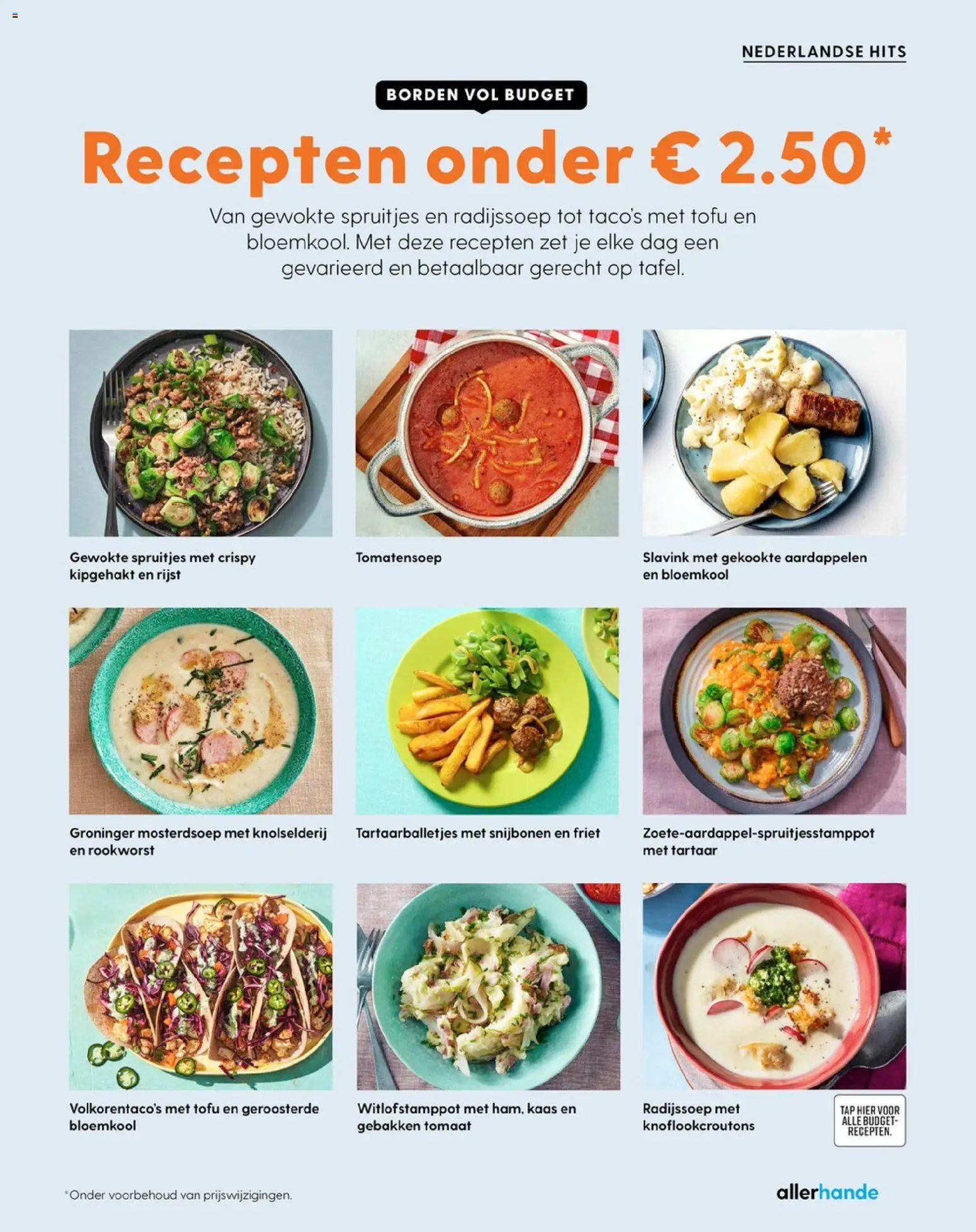{H1} | Pagina: 21 | Producten: Zsalukő, Bloemkool, Tomaat, Kaas