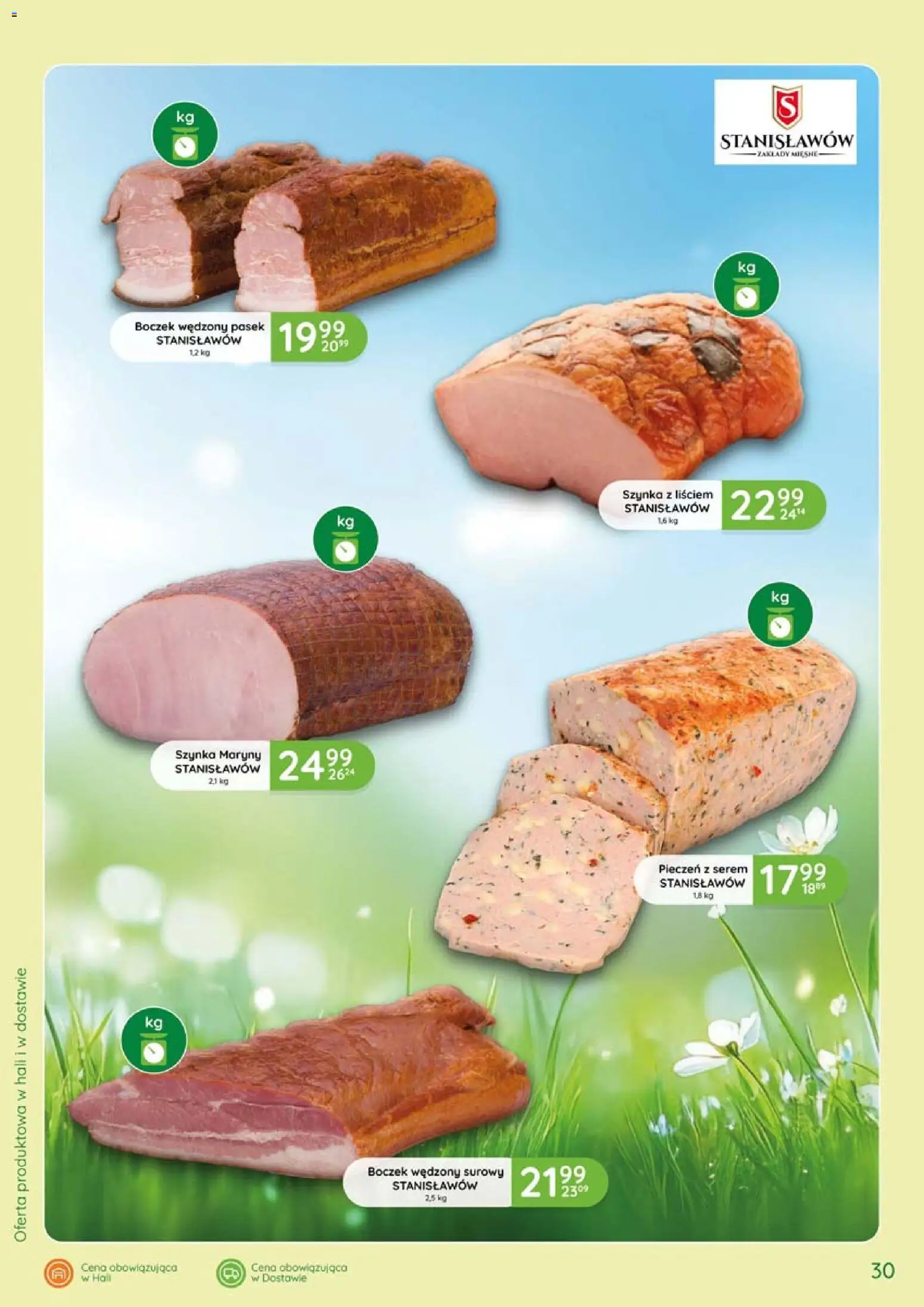 Eurocash gazetka - Katalog Wędlin od 04.06.2026 | Strona: 30 | Produkty: Pasek, Szynka, Boczek wędzony, Boczek