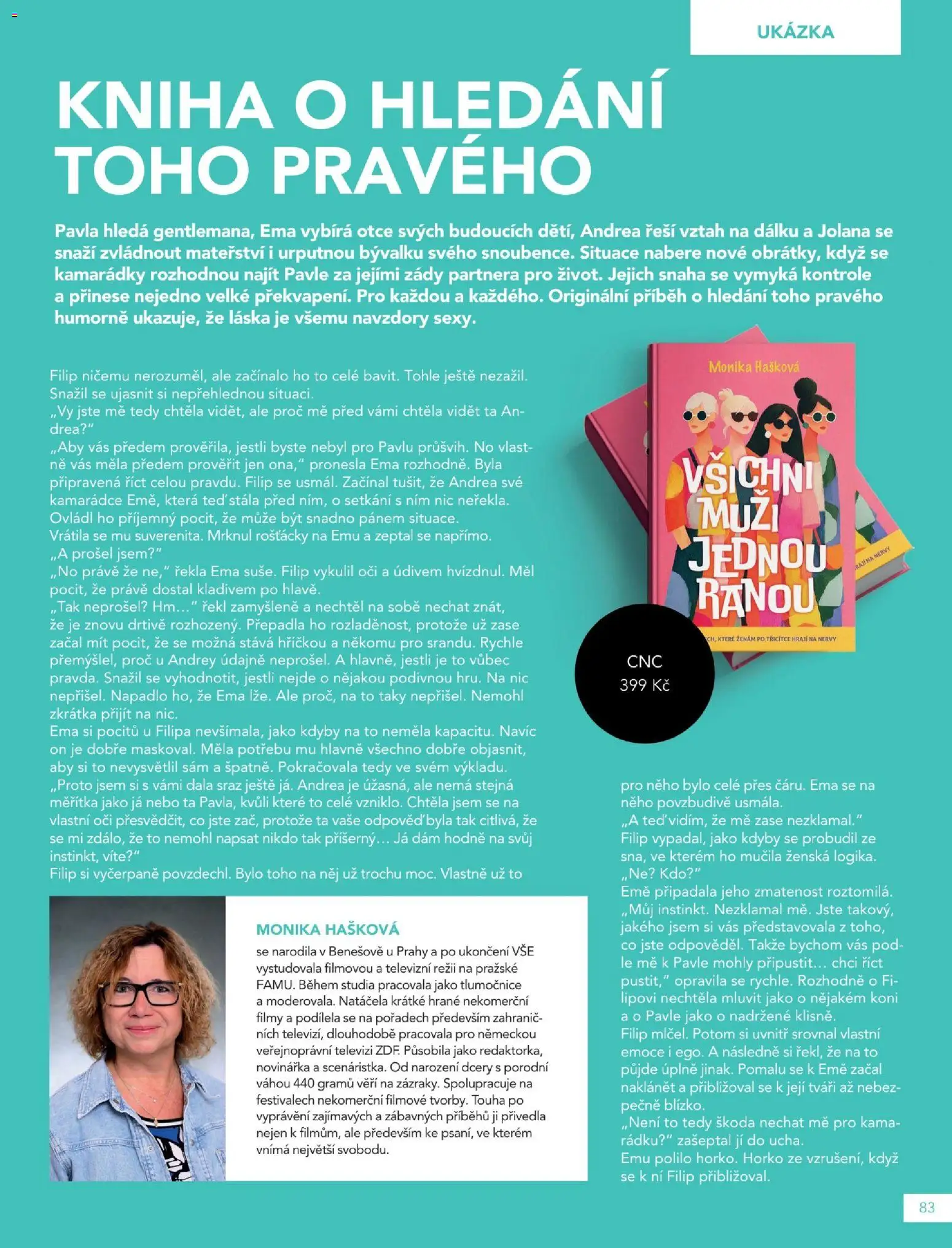 Knižní klub magazín od 01.10.2026 | Strana: 83 | Produkty: Kniha, Šťáva