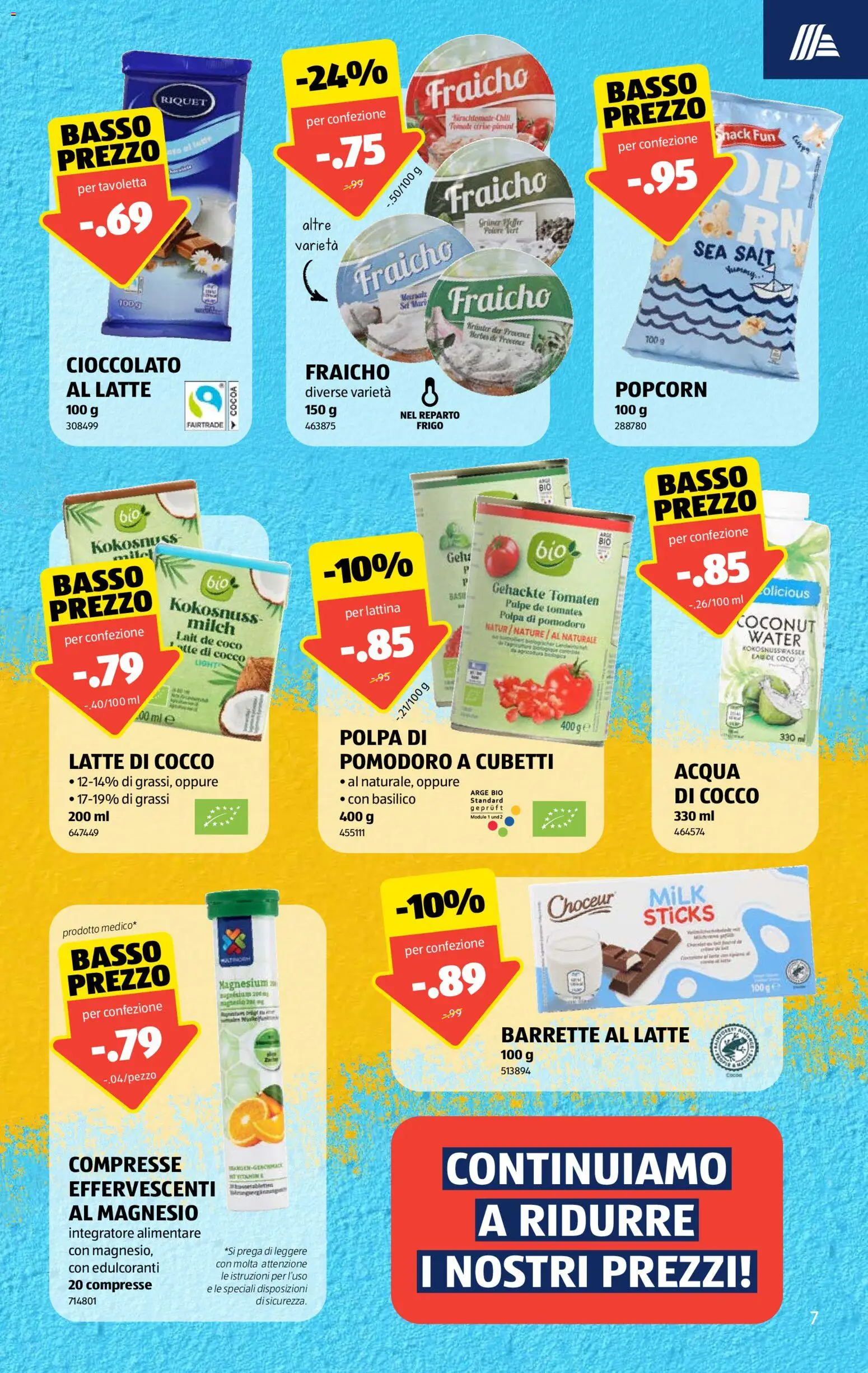 Aldi aktionen IT – gültig ab 11.06.2026 | Seite: 9 | Produkte: Milch, Tomaten