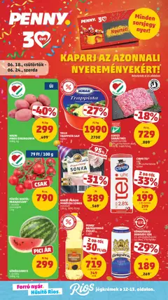 PENNY akciós újság - amely érvényes a következő dátumtól: 18.06.2026
