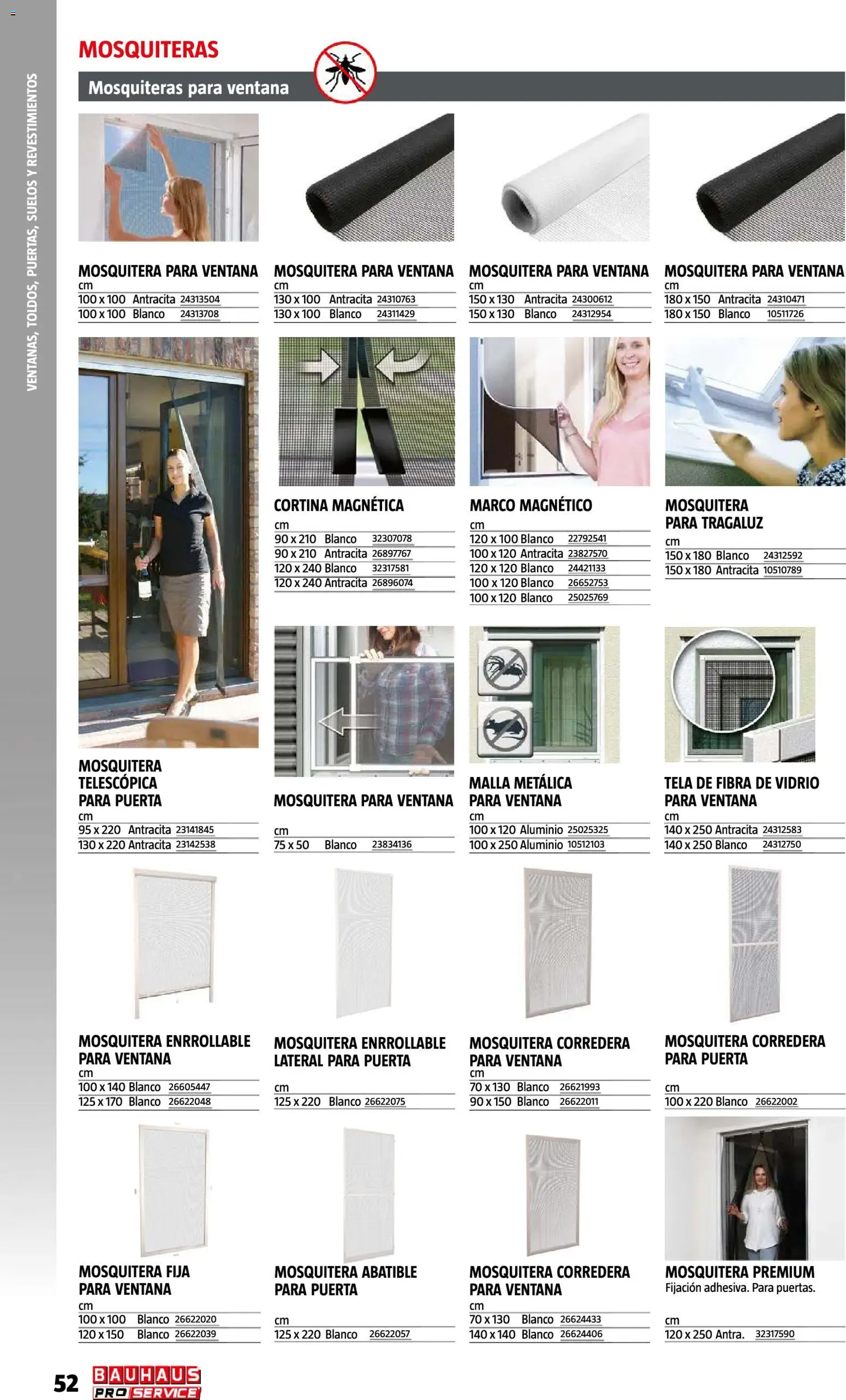 Bauhaus ProService │ válido desde el 11/05/2026 | Página: 52 | Productos: Cortina, Marco