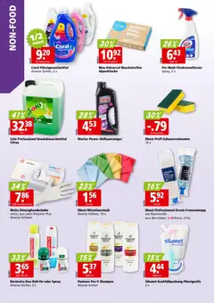 Aligro aktionen ab 12.10.2026 gültig | Seite: 30 | Produkte: Einweghandschuhe, Shampoo, Fleckenentferner, Handschuhe